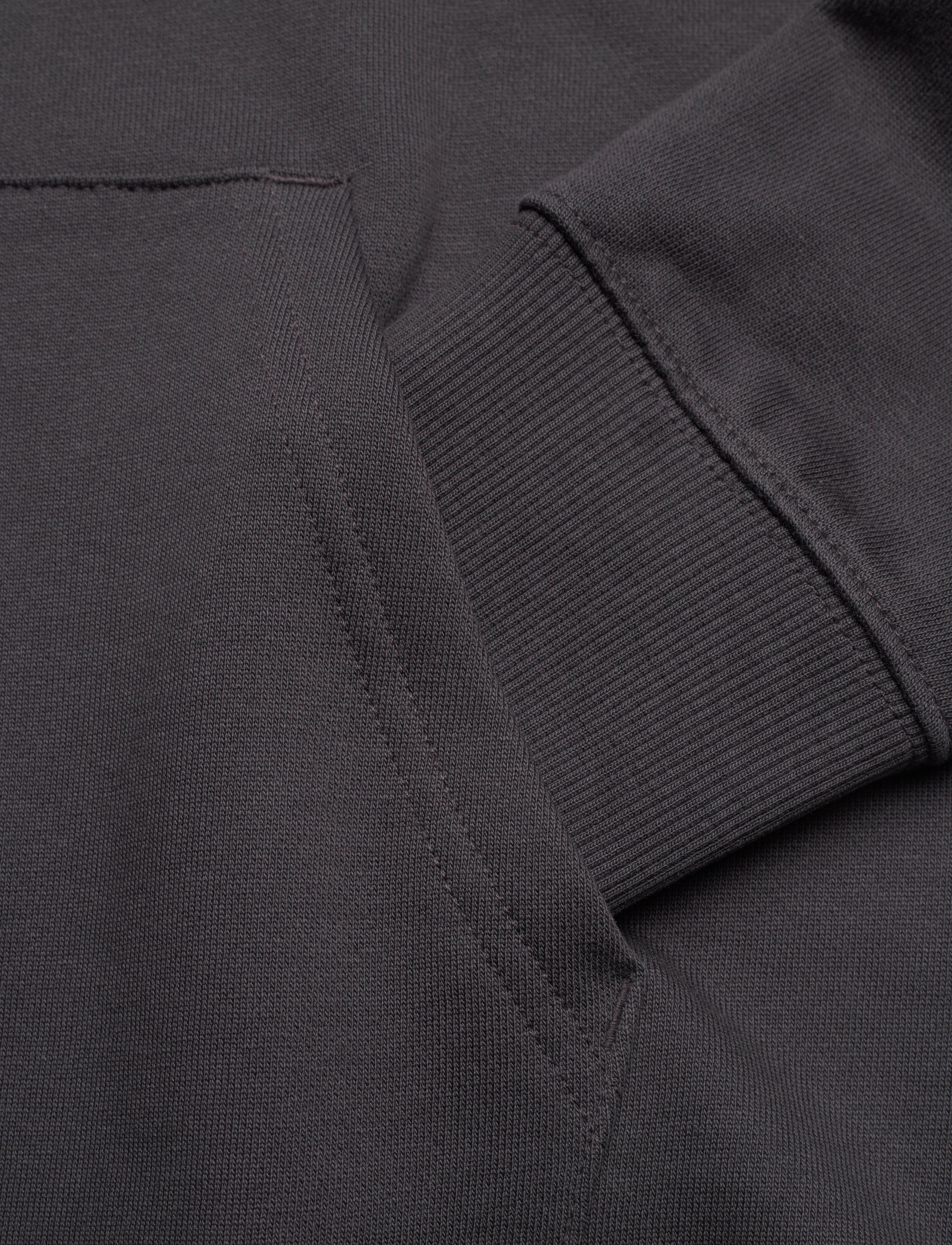 Lee Jeans - VARSITY HOODIE - washed black - 3