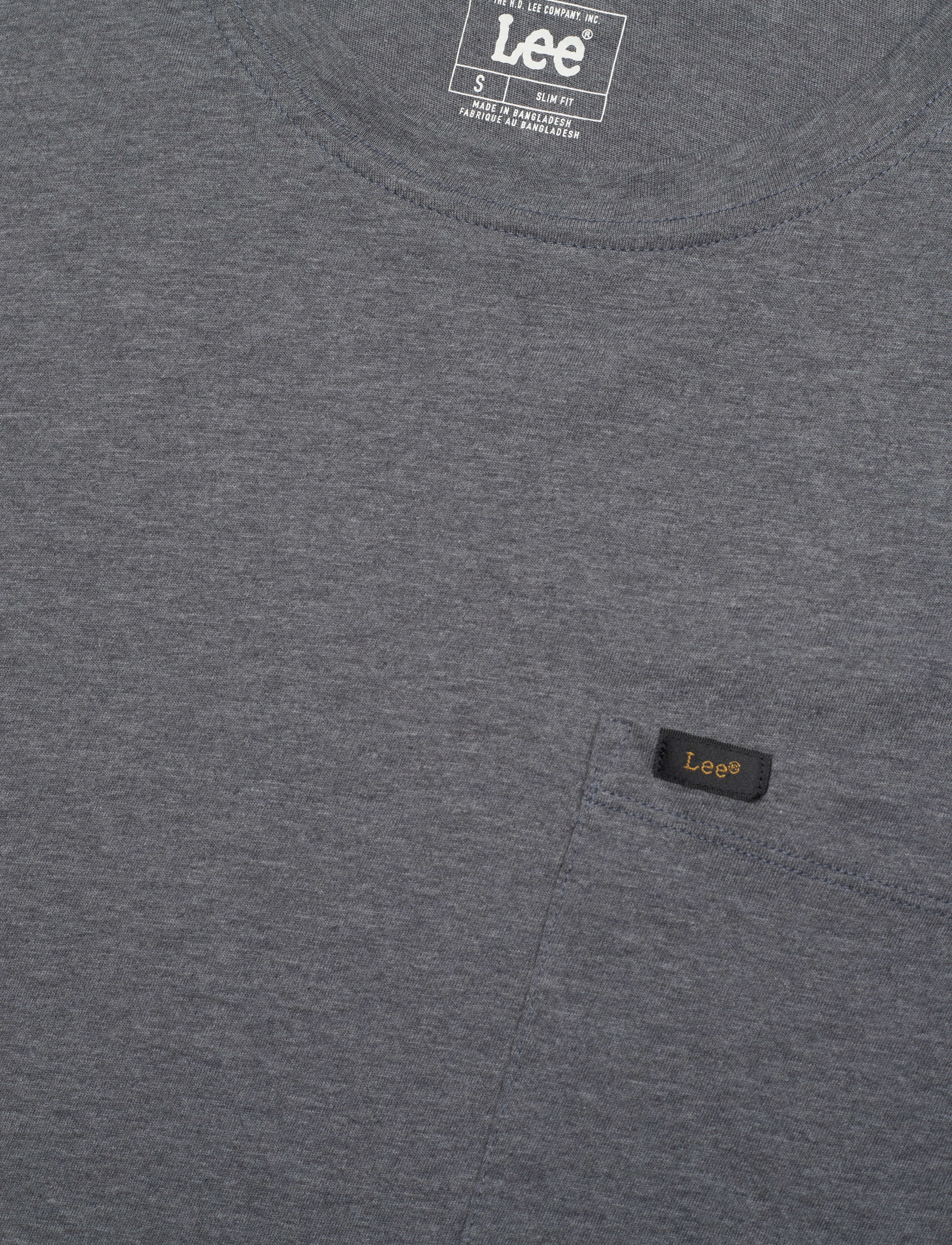 Lee Jeans - ULTIMATE POCKET TEE - taint grey - 2