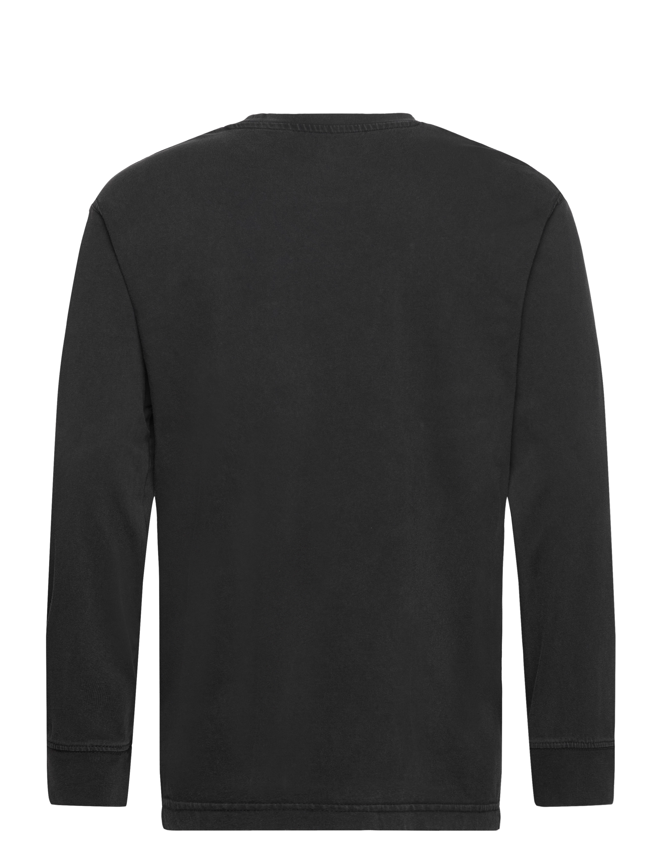 Lee Jeans - LS POCKET TEE - washed black - 1