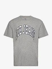 Lee Jeans - VARSITY TEE - laagste prijzen - sharp grey mele - 0