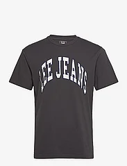 Lee Jeans - VARSITY TEE - alhaisimmat hinnat - washed black - 0