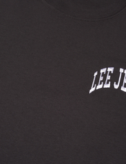 Lee Jeans - LS VARSITY TEE - långärmade t-shirts - washed black - 2