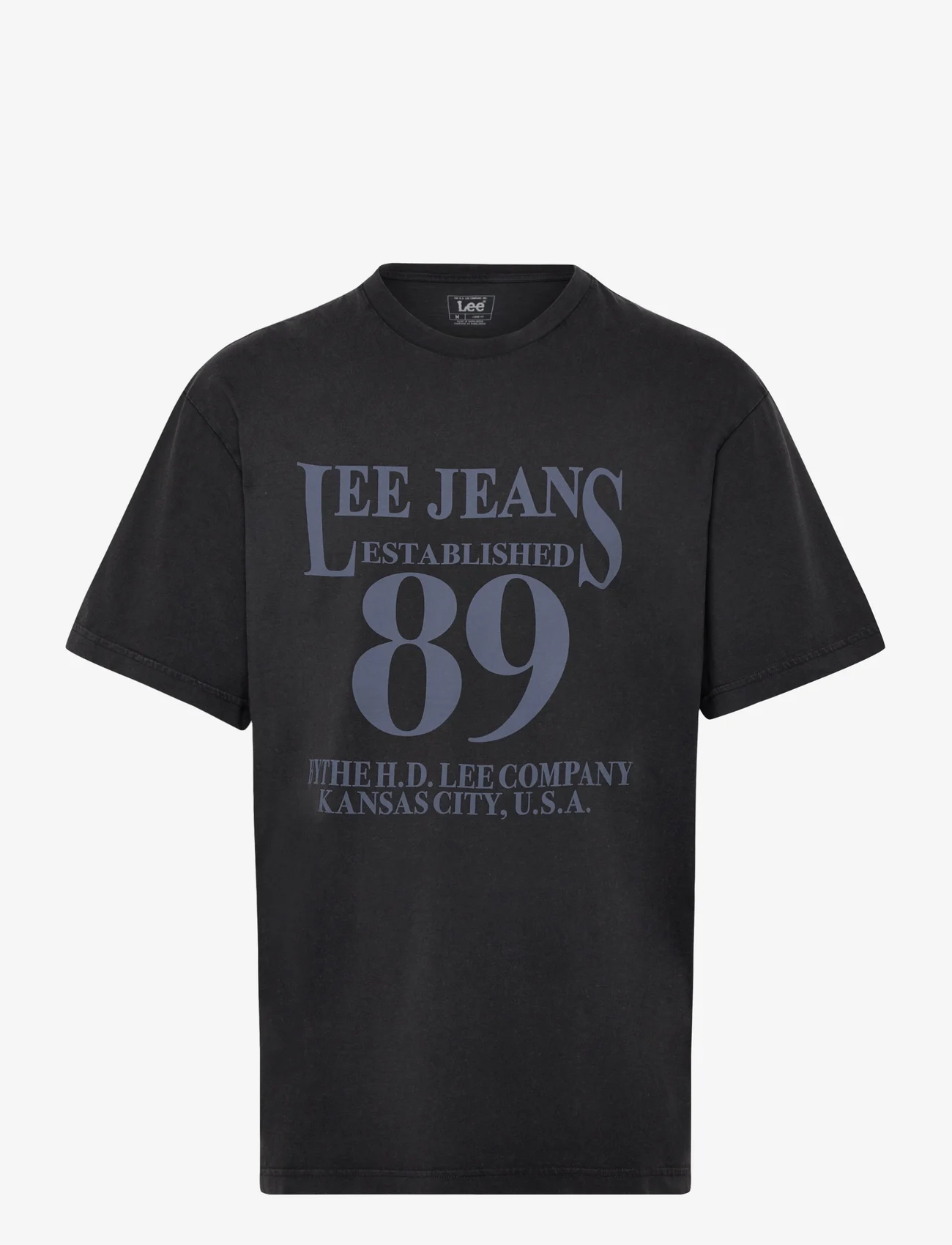 Lee Jeans - LOOSE TEE - de laveste prisene - washed black - 0
