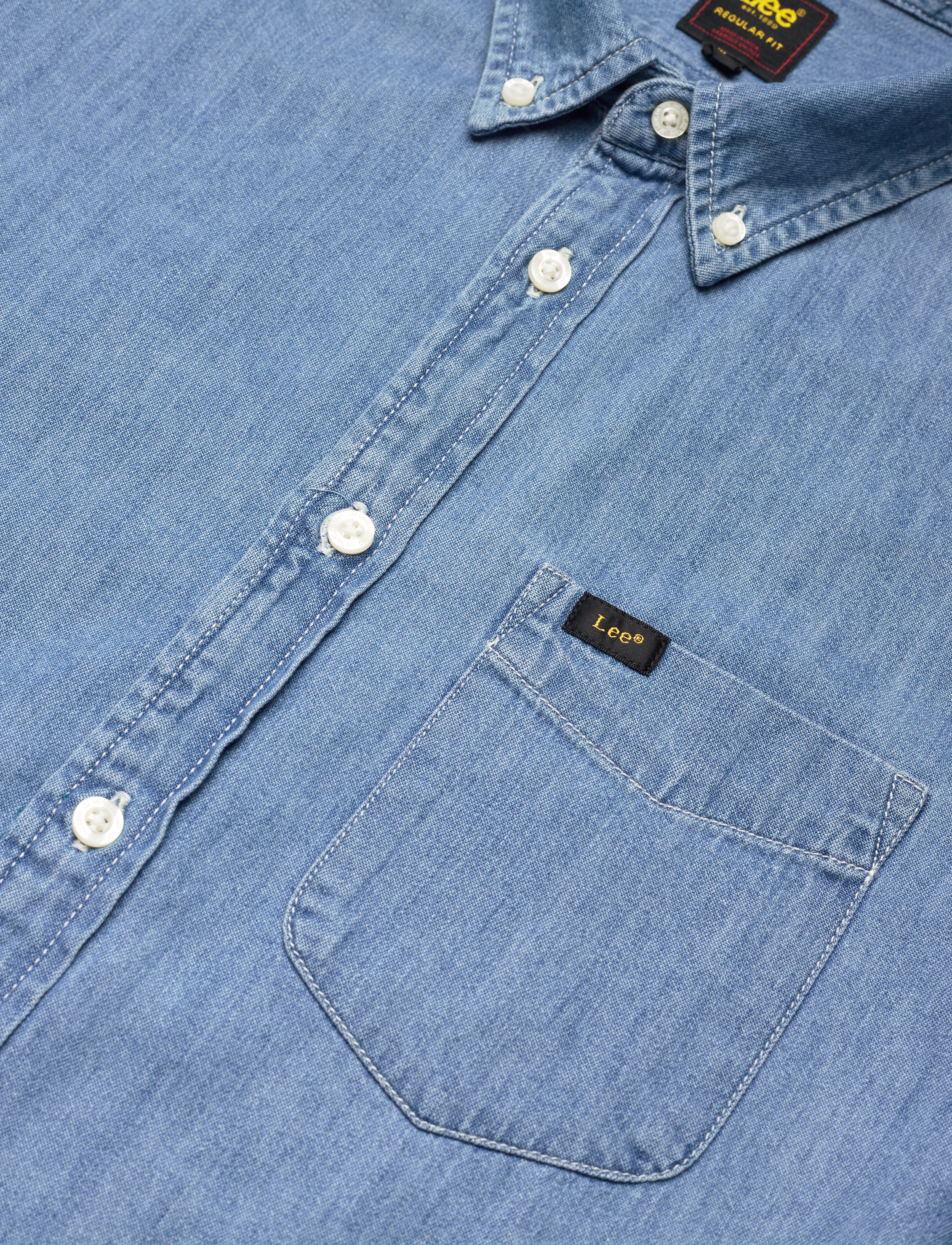Lee Jeans - LEE BUTTON DOWN - shasta blue - 3