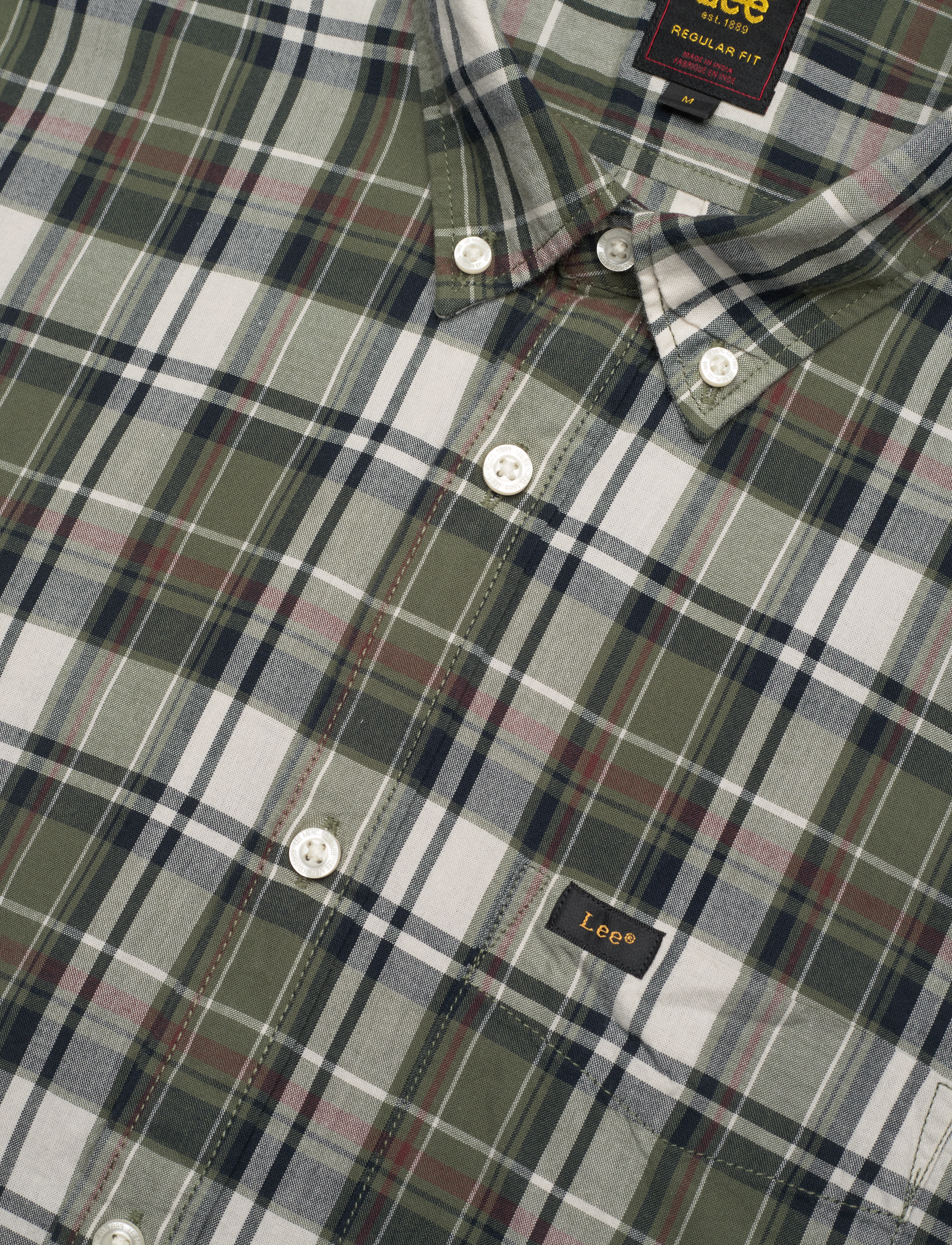 Lee Jeans - LEE BUTTON DOWN - olive grove - 3