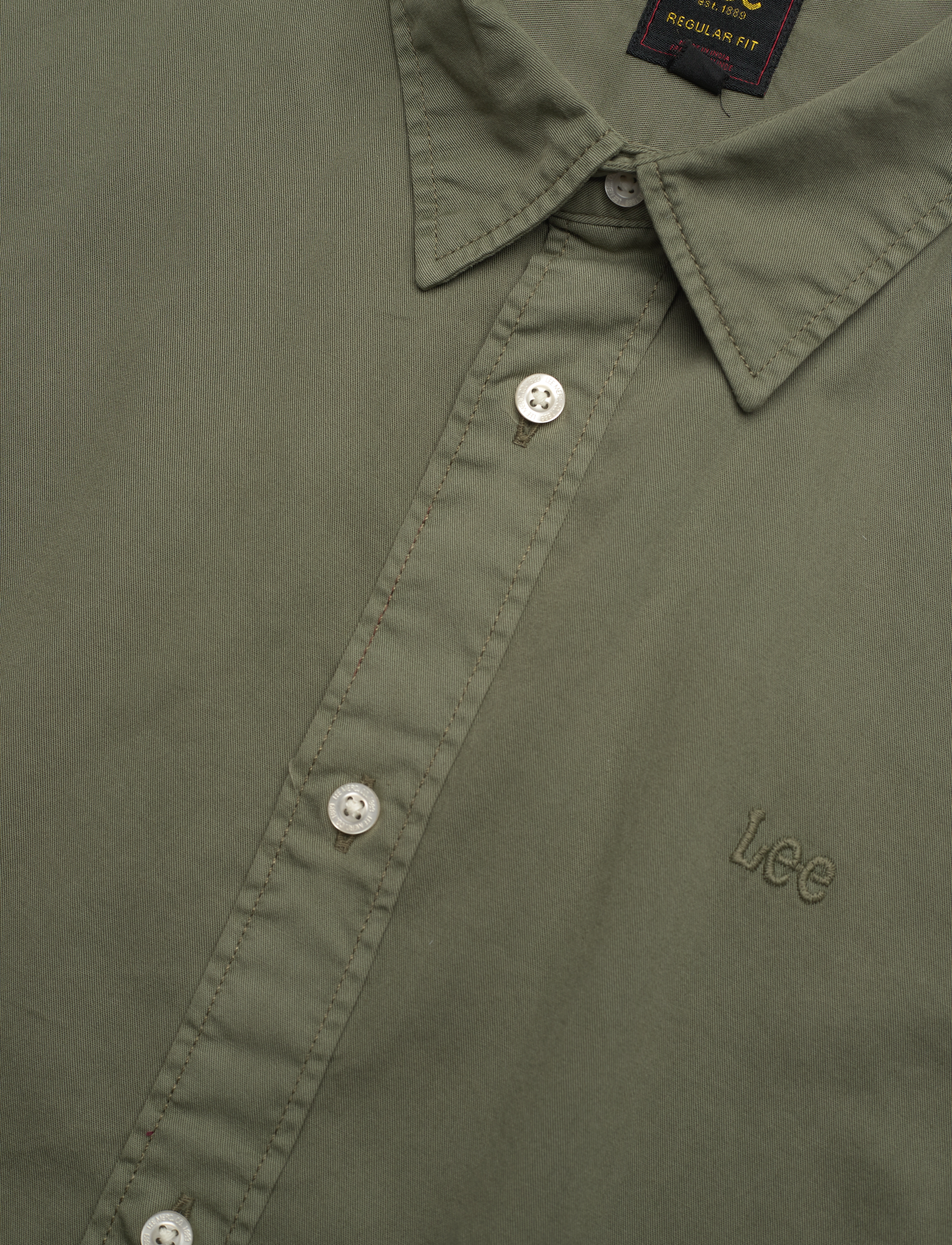 Lee Jeans - PATCH SHIRT - olive grove - 3