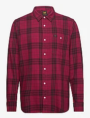 Lee Jeans - LEESURE SHIRT - geruite overhemden - port - 0