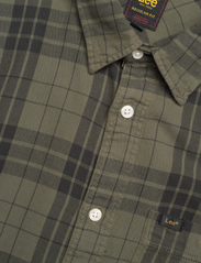 Lee Jeans - LEESURE SHIRT - rutede skjorter - olive grove - 3