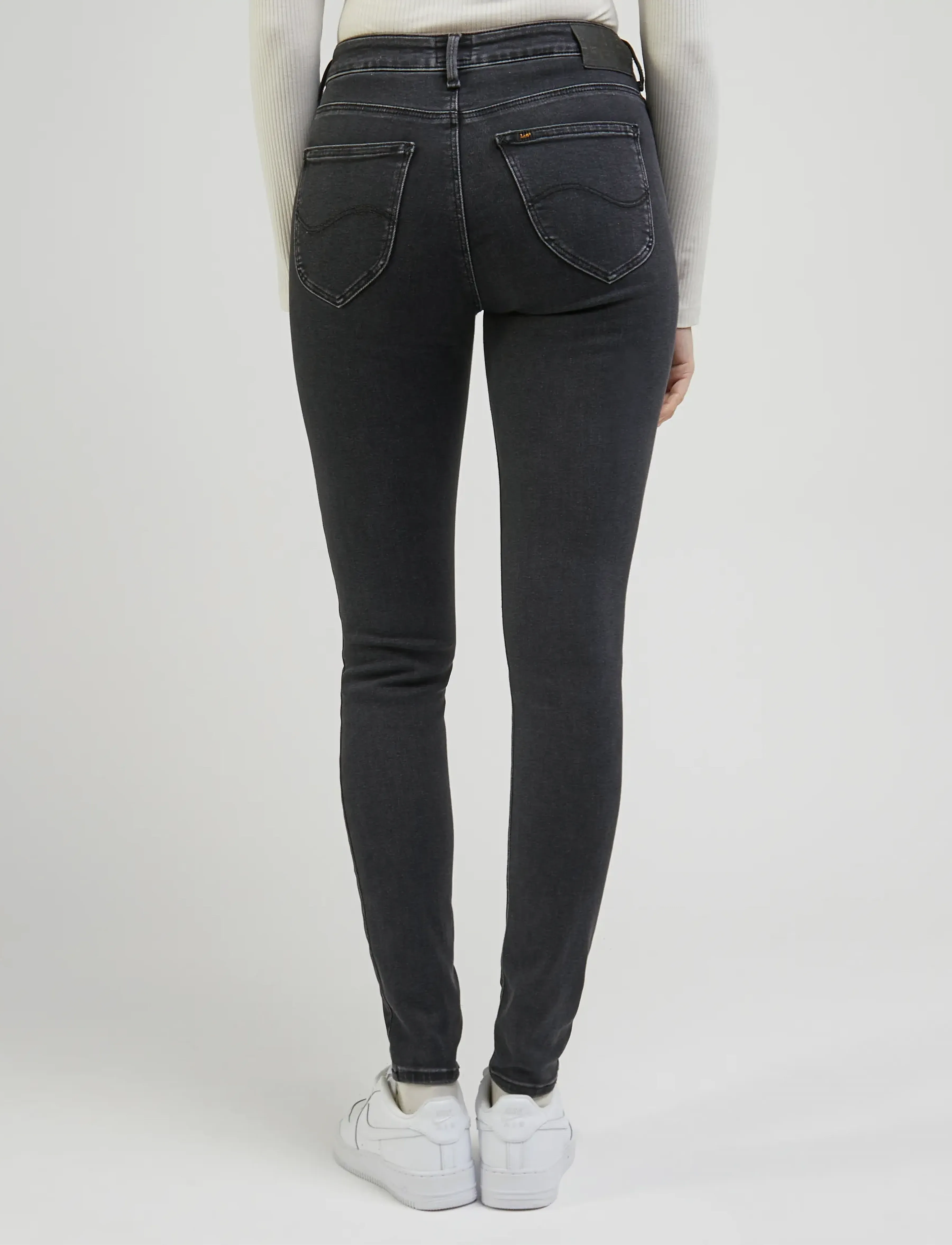 Lee Jeans - FOREVERFIT - skinny jeans - washed black - 3