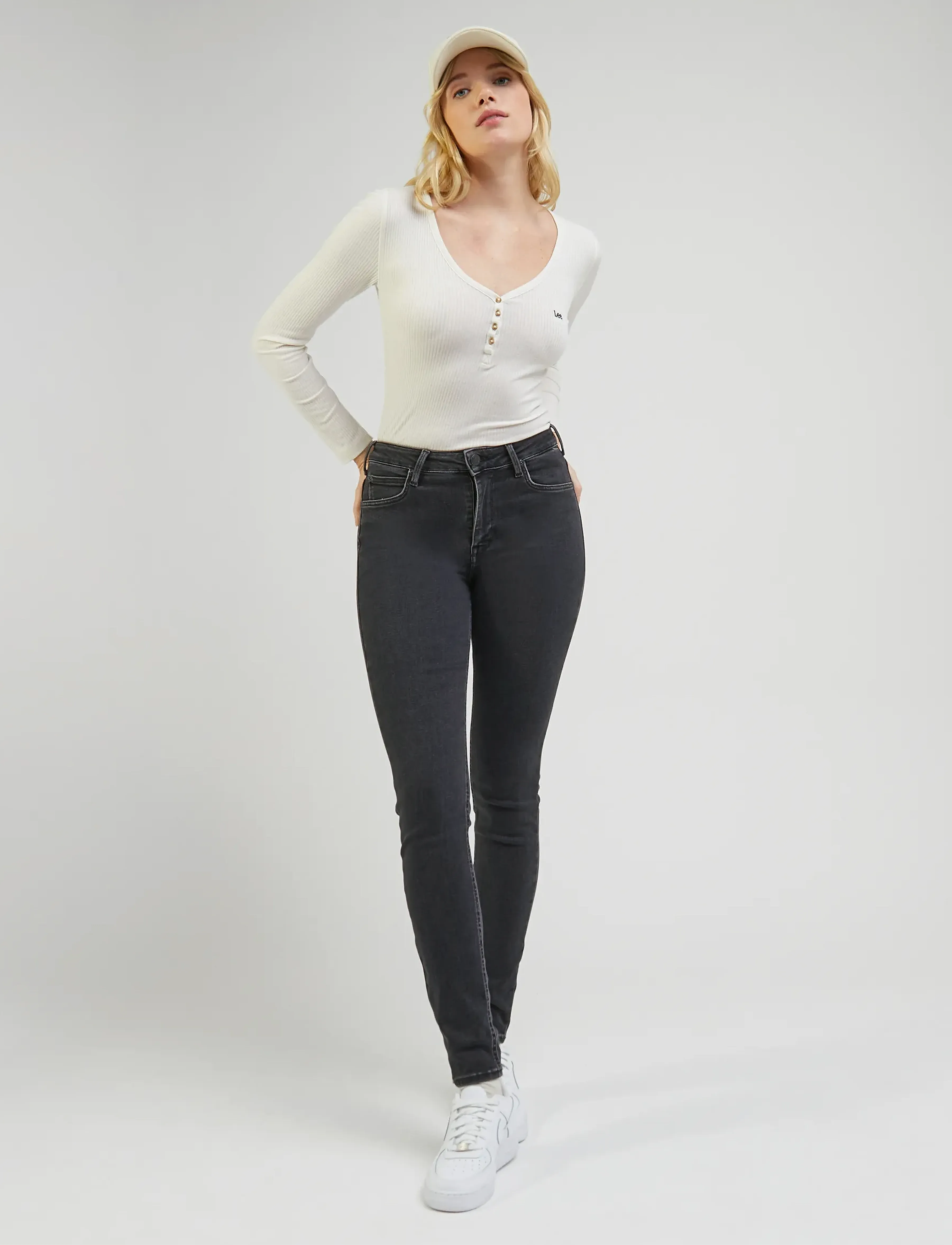 Lee Jeans Foreverfit skinny jeans dam – bild 3