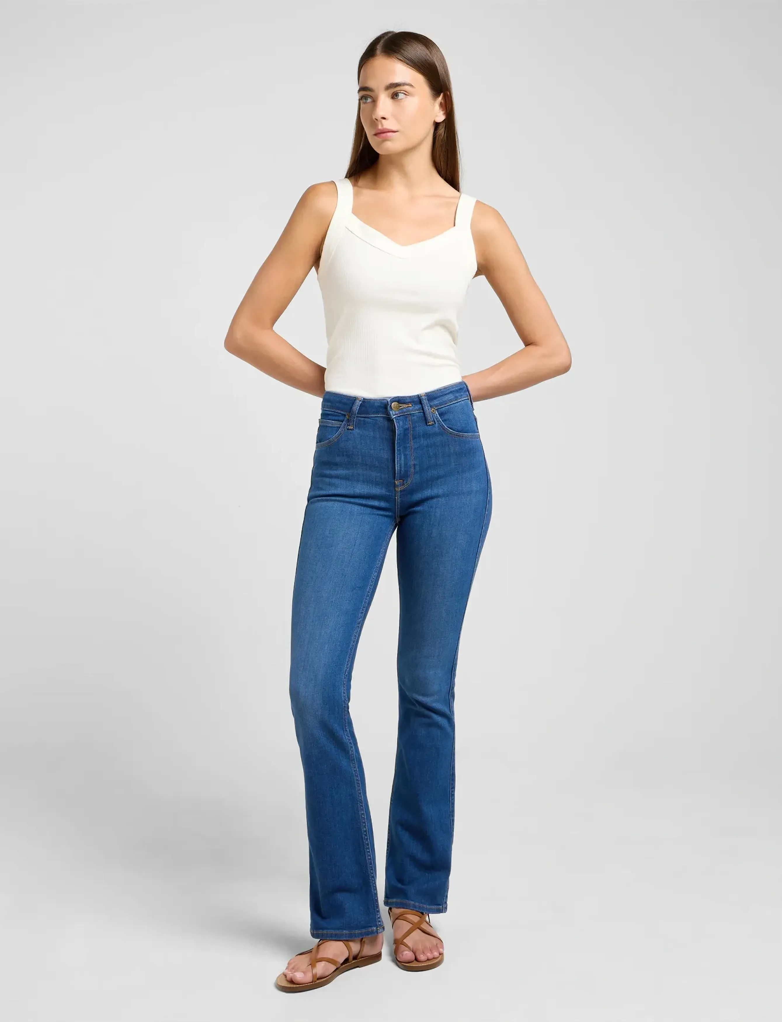 Lee Jeans - Breese Boot - bootcut-jeans - azure wave - 4