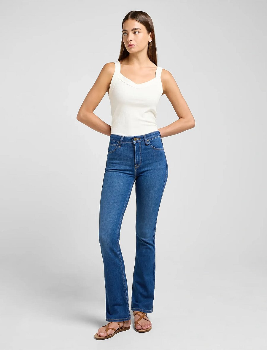 Lee Jeans - Breese Boot - bootcut-jeans - azure wave - 4