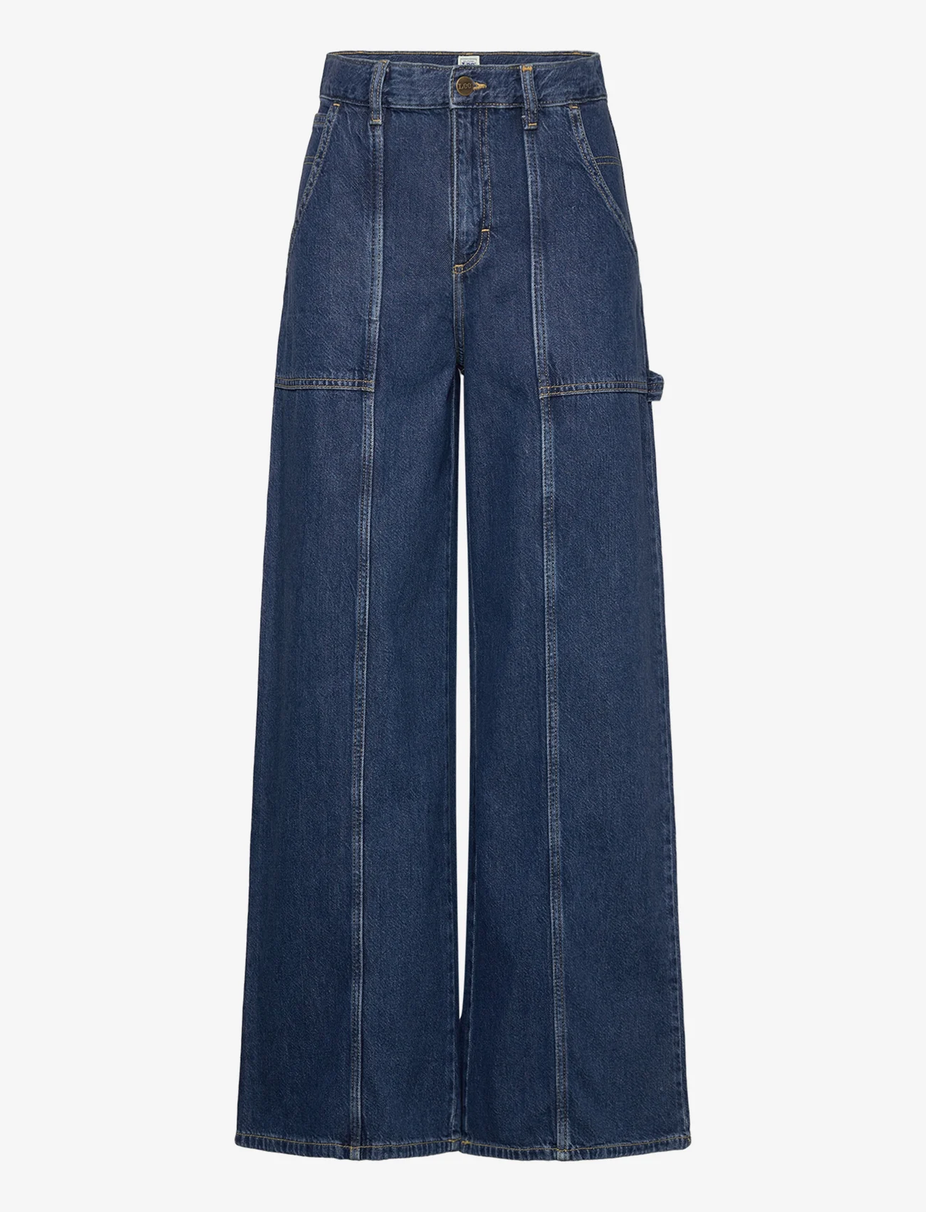 Lee Jeans - UTILITY SLOUCH - džinsa bikses ar platām starām - concentrated blues - 0