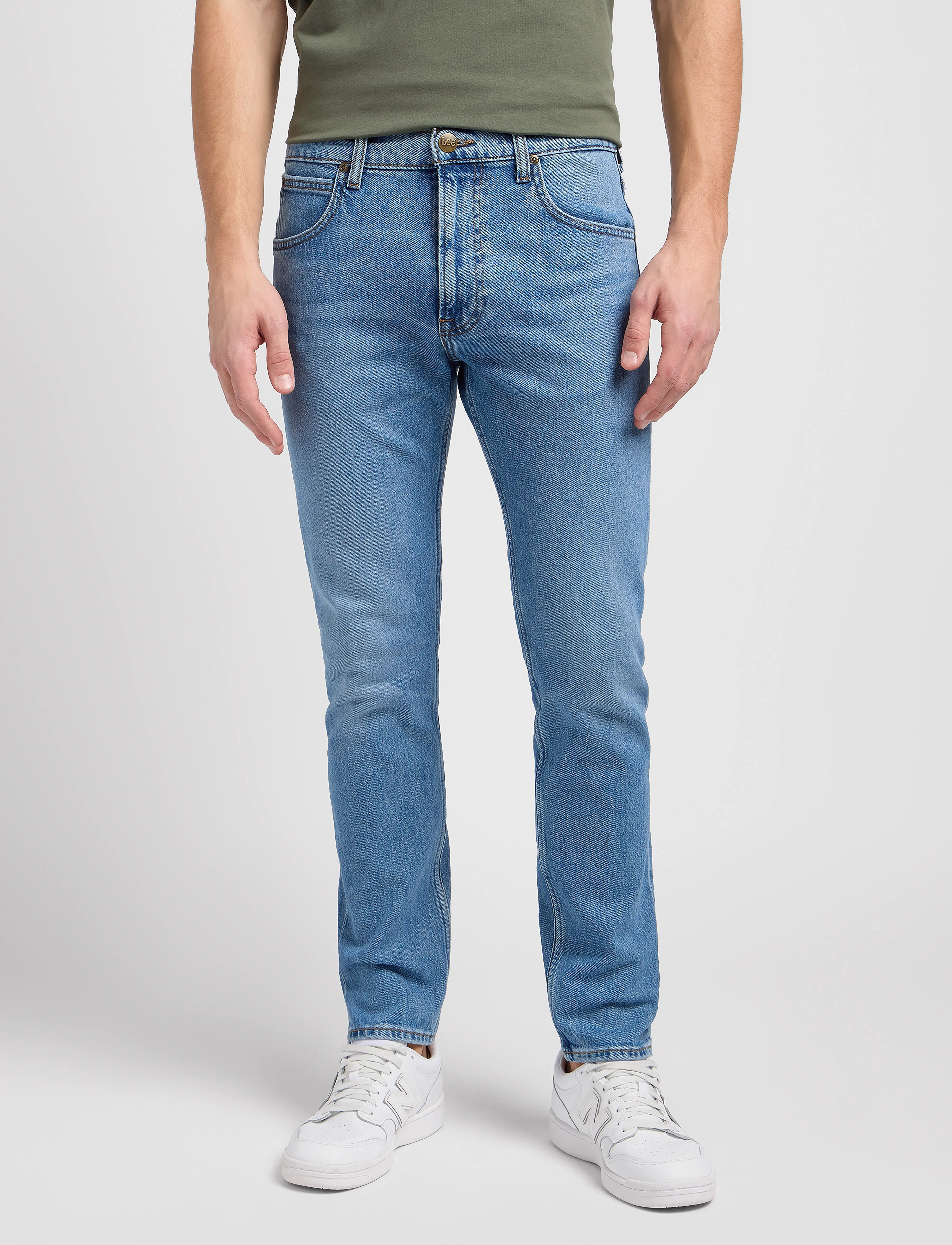 Lee Jeans Rider, 31 x 34, Jeans, Blau - Slim, Männerswear