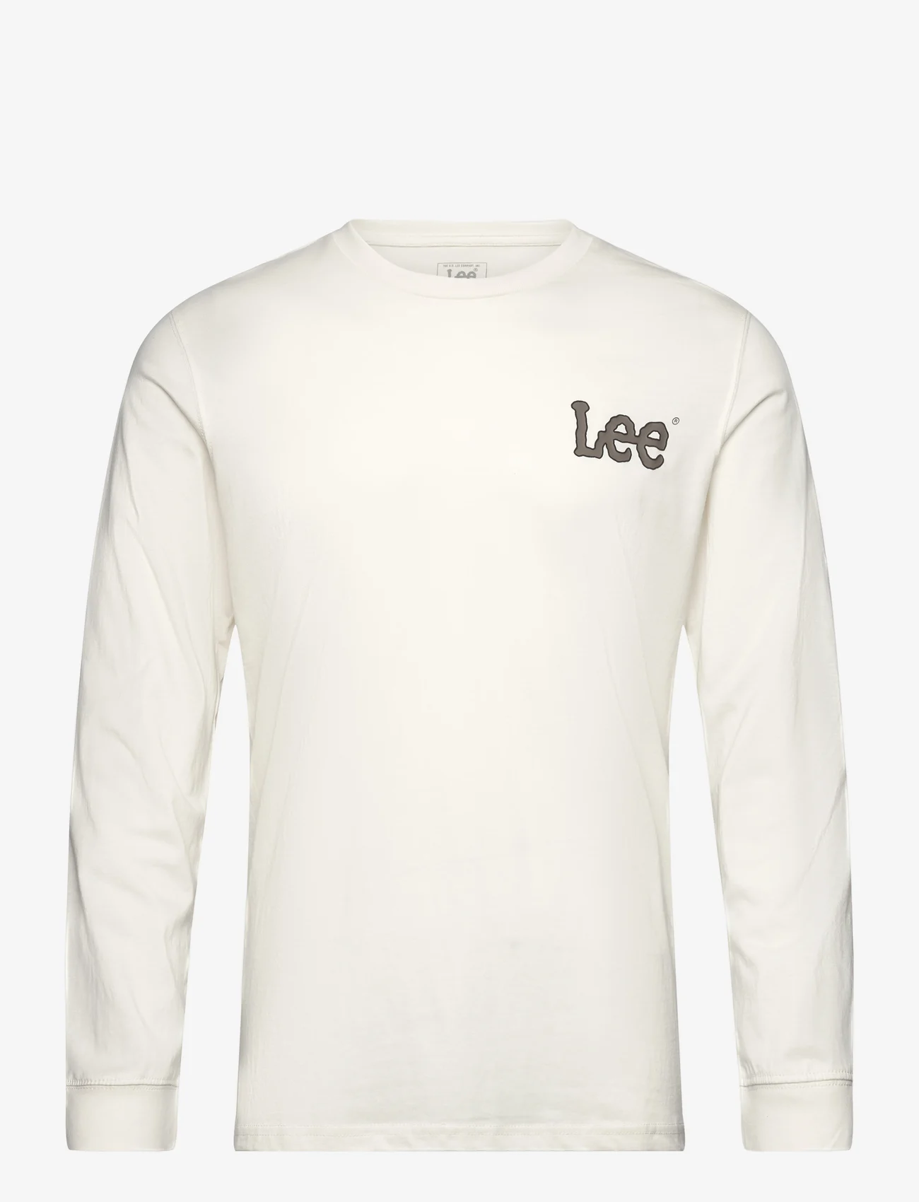 Lee Jeans - ESSENTIAL LS TEE - basic t-shirts - ecru - 0