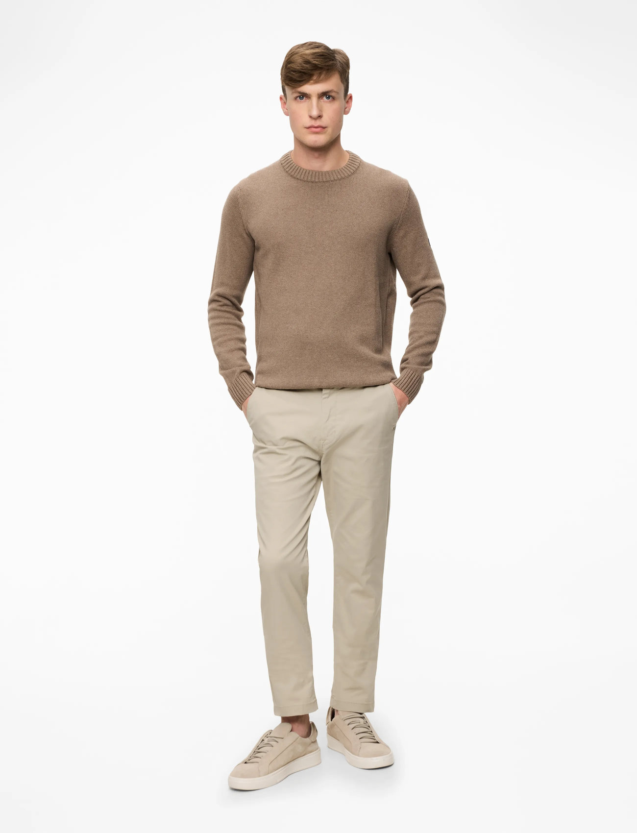 Lee Jeans - SLIM CHINO - chinos - stone - 2