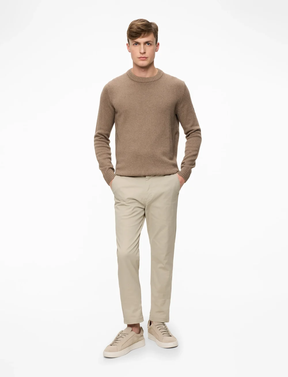 Lee Jeans - SLIM CHINO - chinot - stone - 2