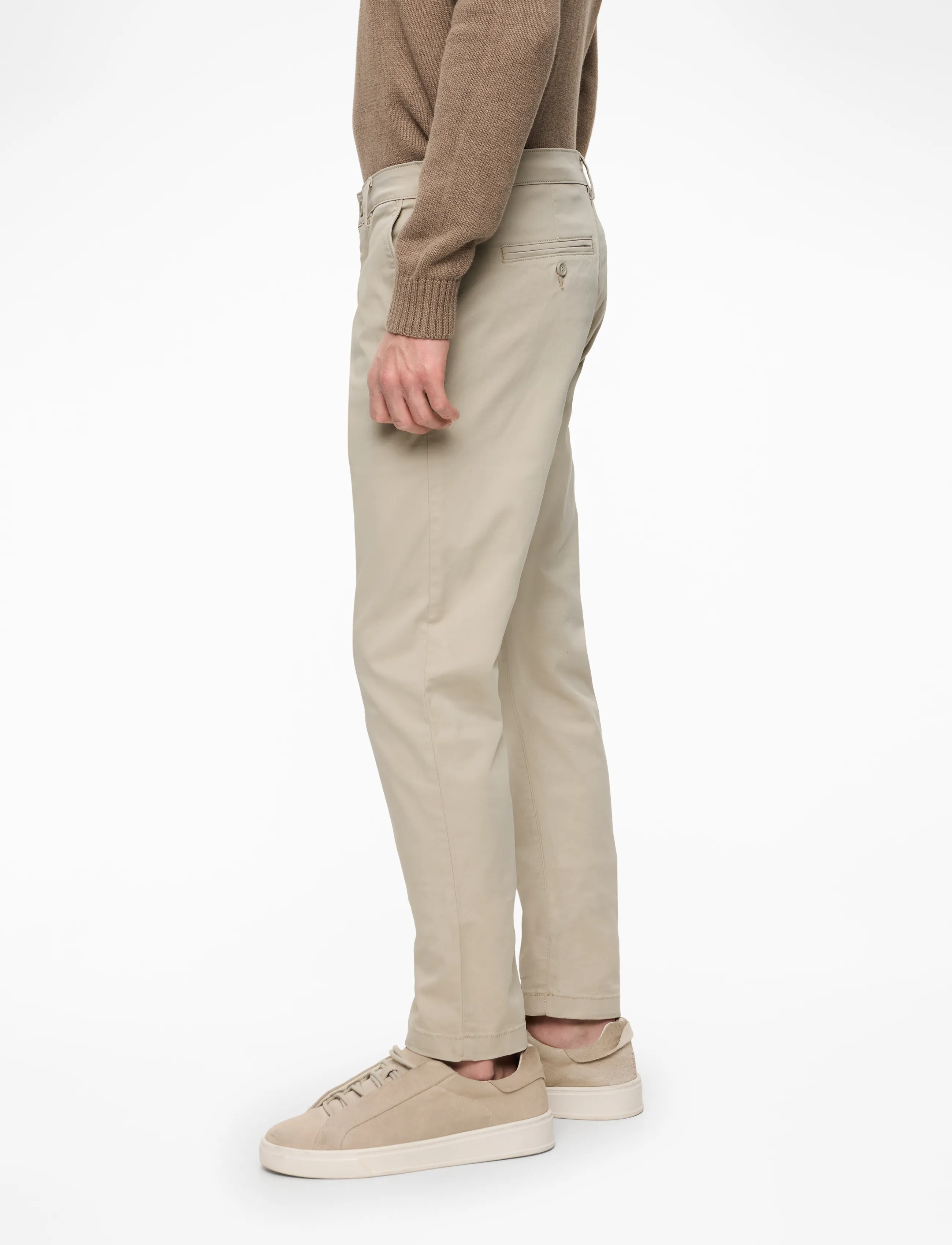 Lee Jeans - SLIM CHINO - chino püksid - stone - 3