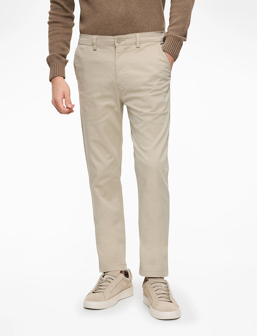 Lee Jeans - SLIM CHINO - chinos - stone - 0
