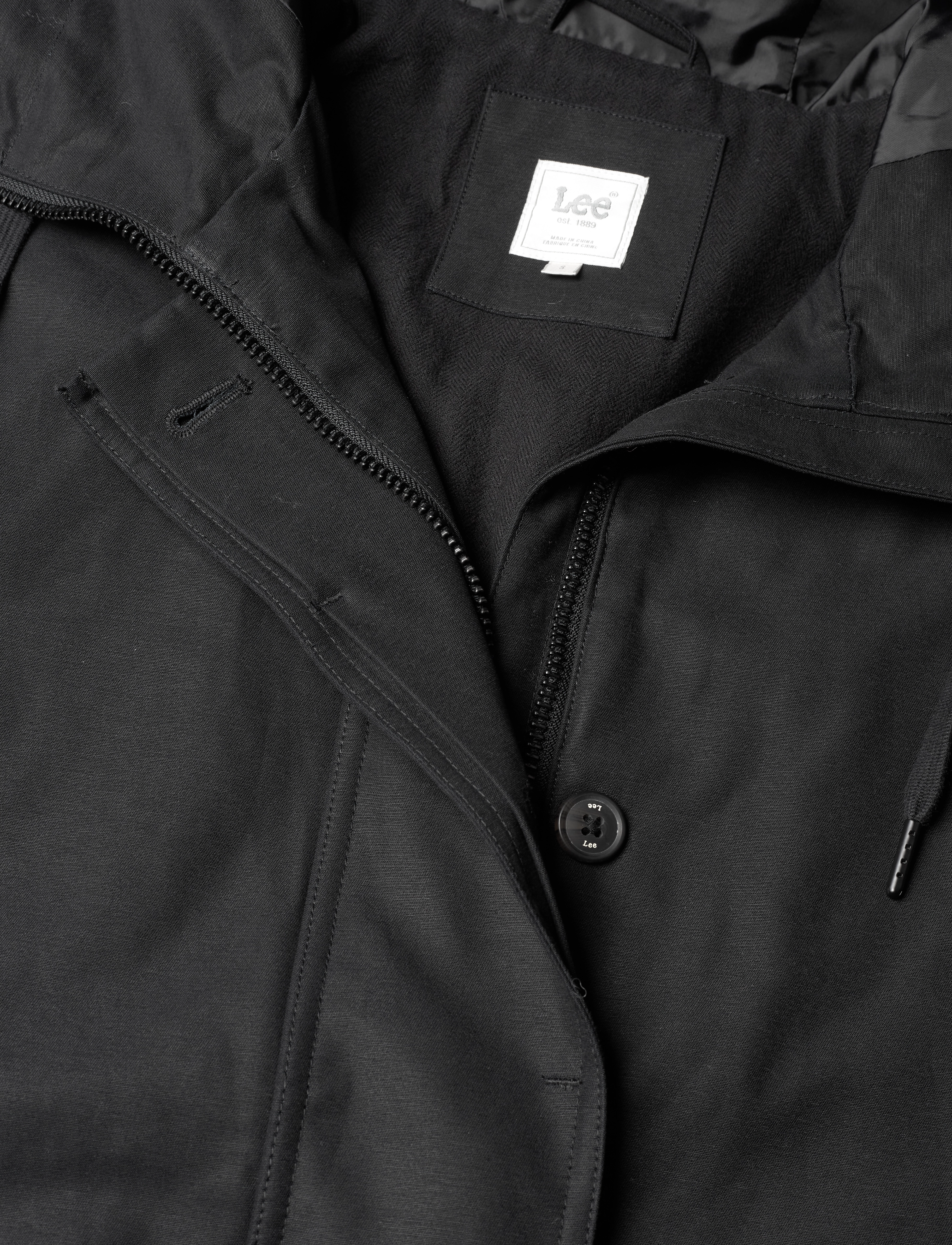 Lee Jeans - PARKA - unionall blk - 2