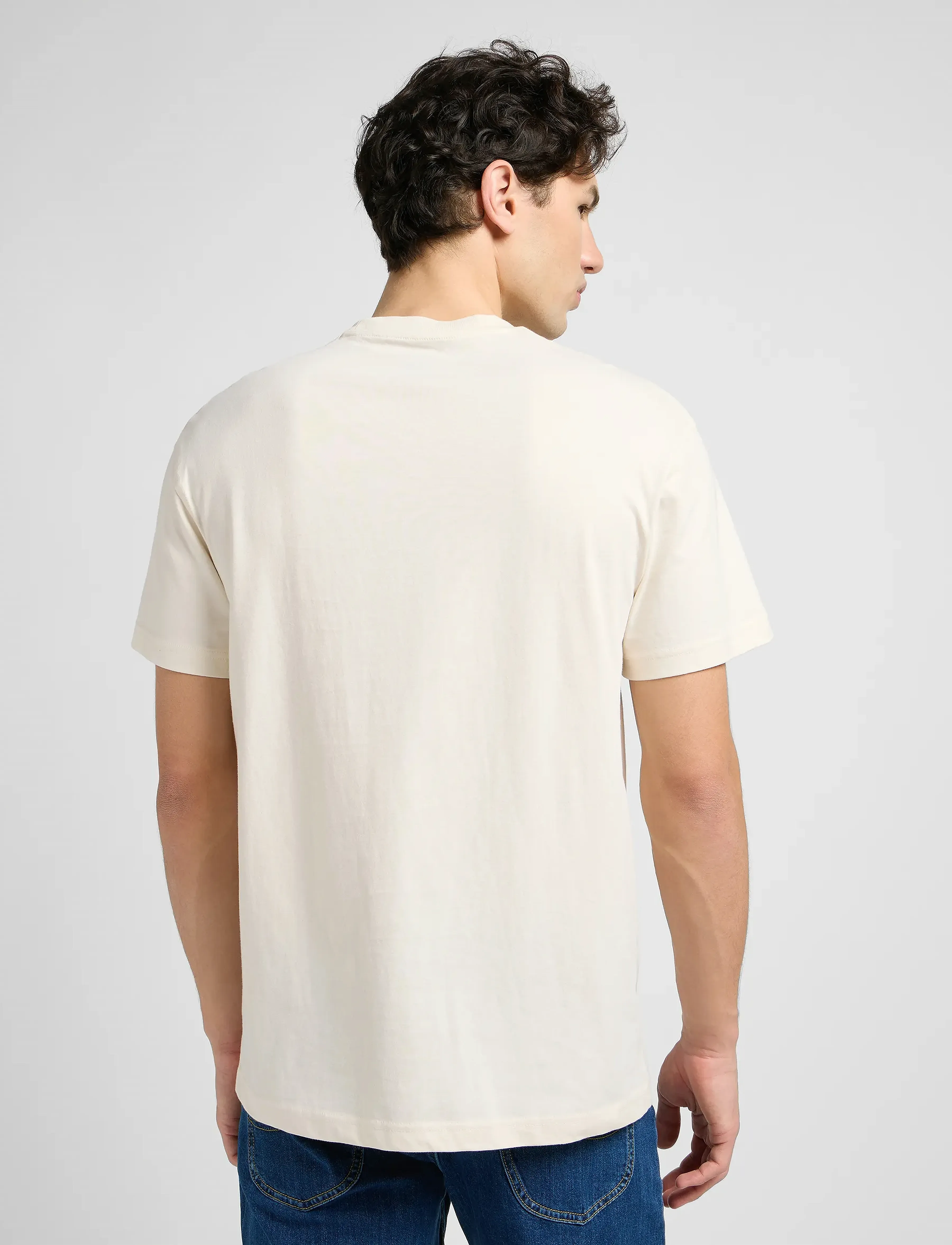 Lee Jeans - Relaxed Pocket Tee - die niedrigsten preise - ecru - 3