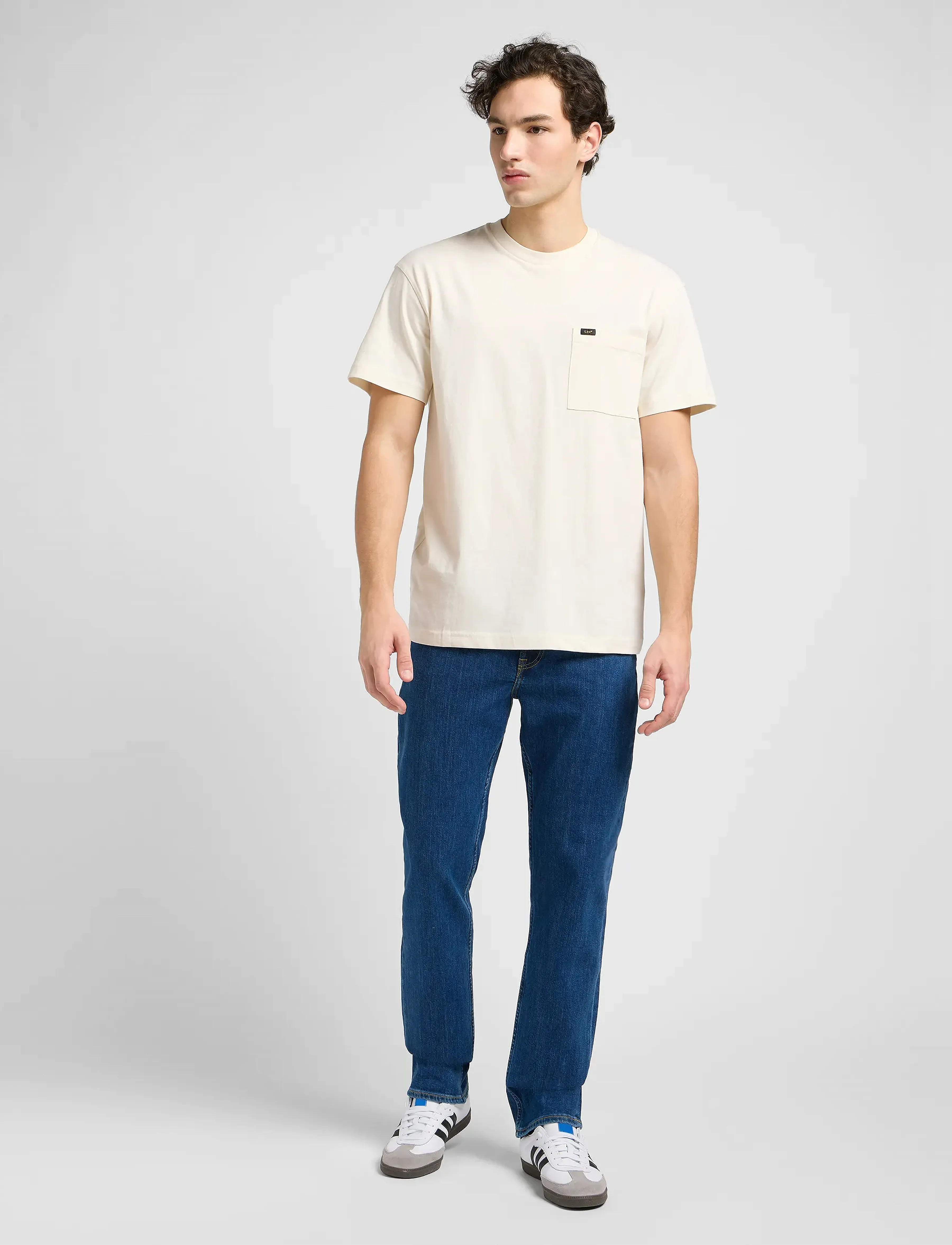 Lee Jeans - Relaxed Pocket Tee - die niedrigsten preise - ecru - 4