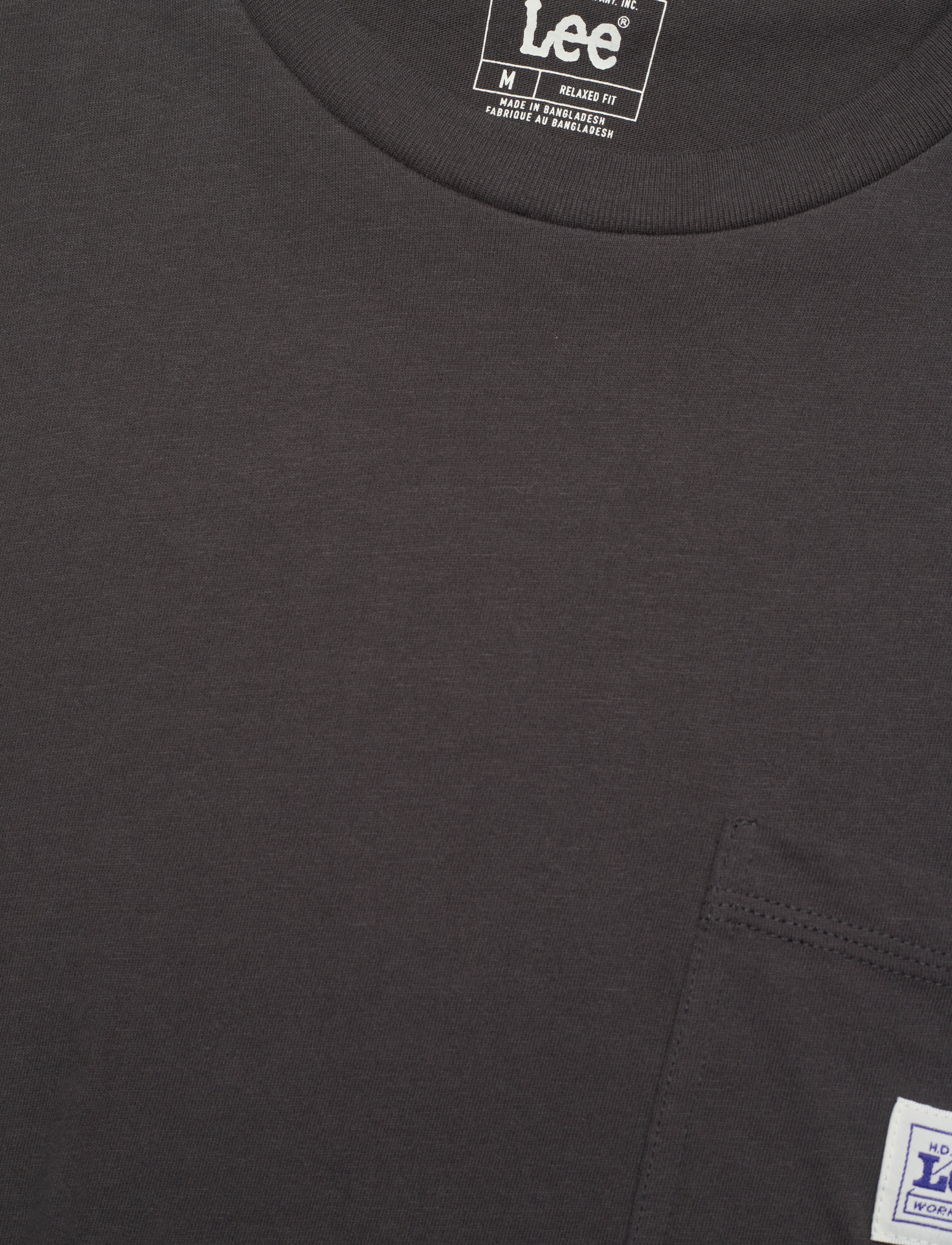 Lee Jeans - Ww Pocket Tee - washed black - 5