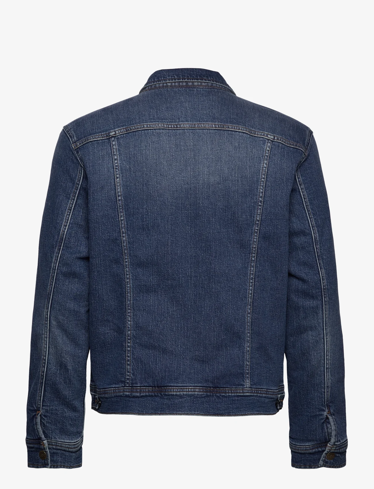 Lee Jeans - REVERSABLE RIDER JACKET - spring jackets - mid dark - 1