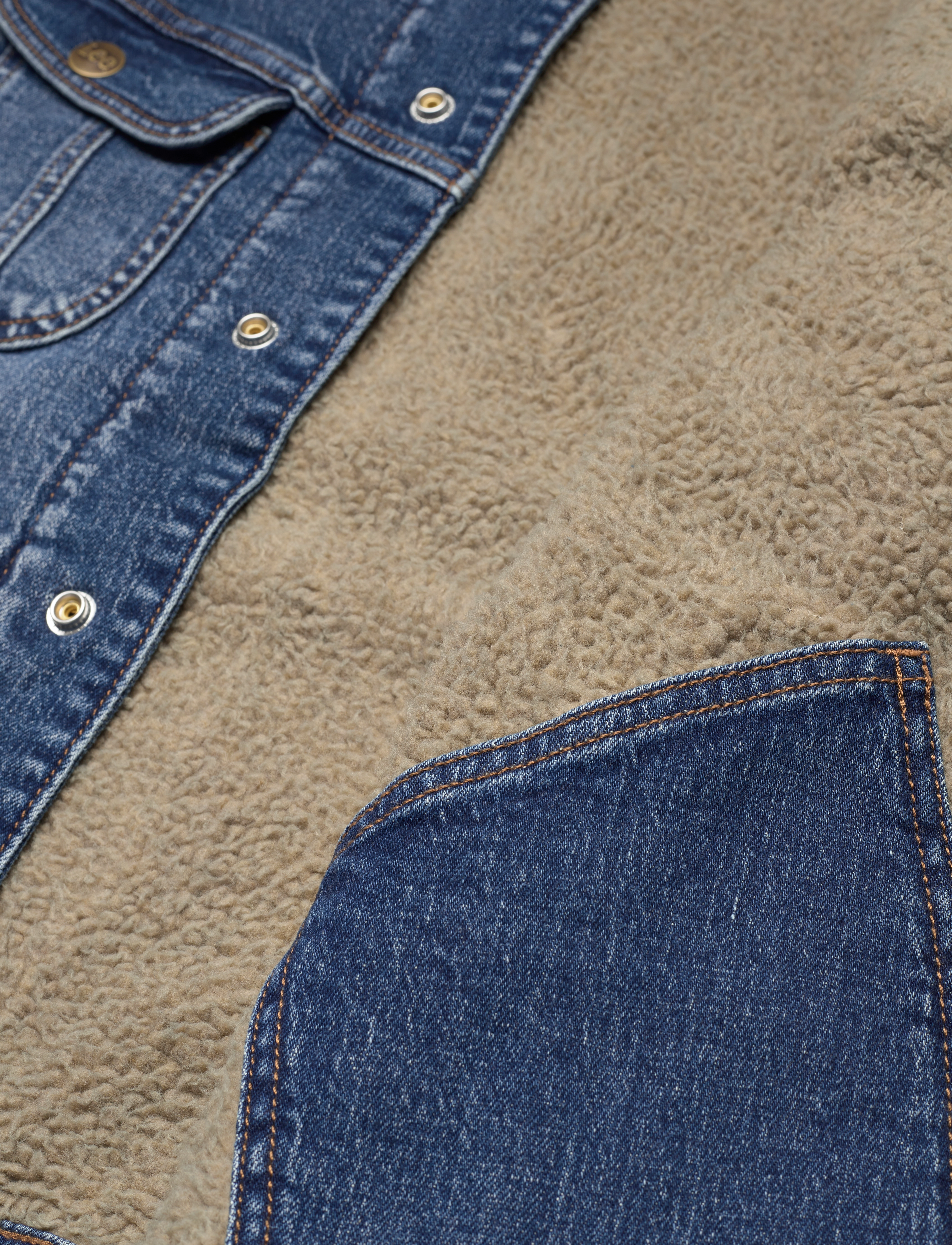 Lee Jeans - REVERSABLE RIDER JACKET - mid dark - 4