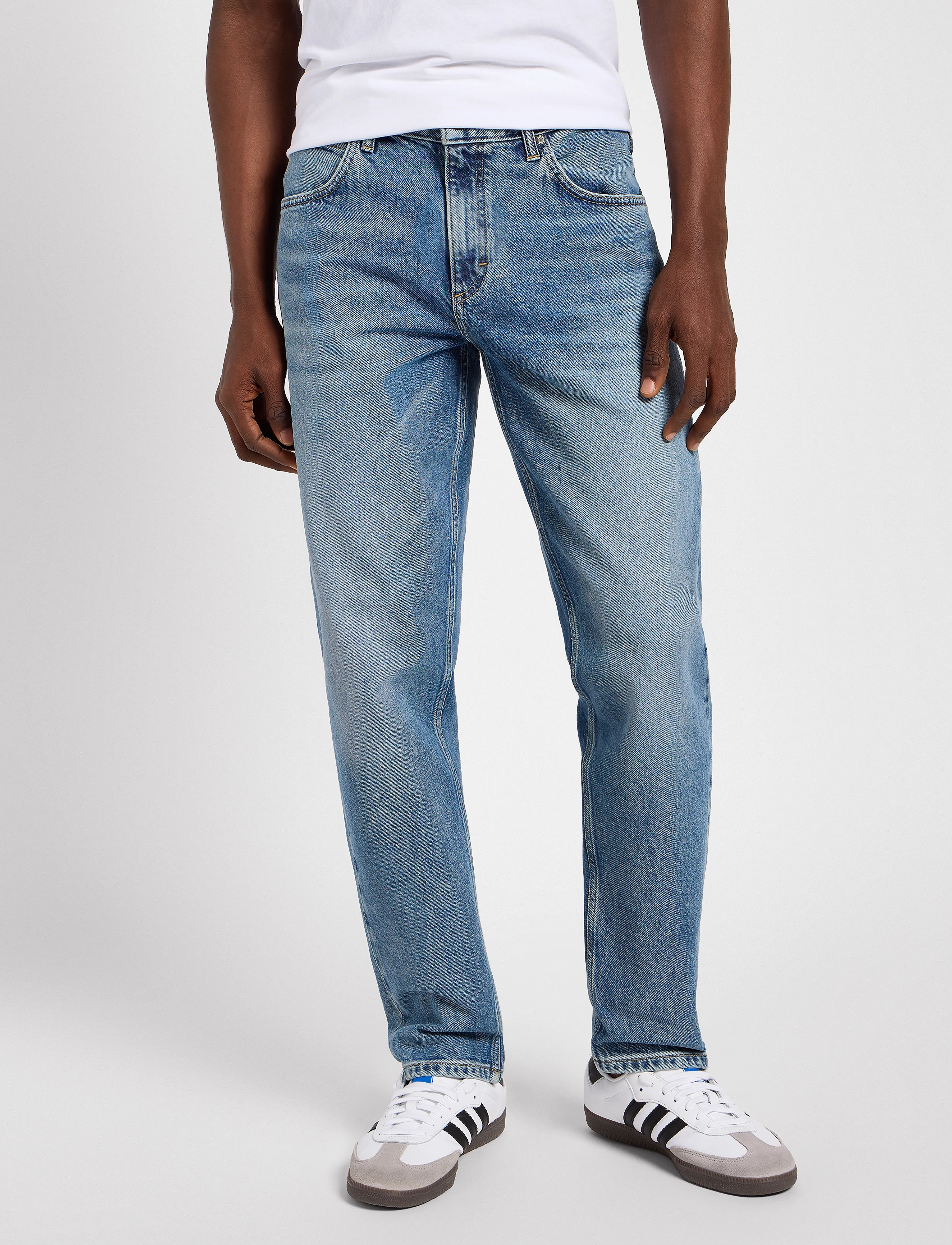 Lee Jeans Oscar, 28 x 32, Jeans, Blau - Regular, Männerswear