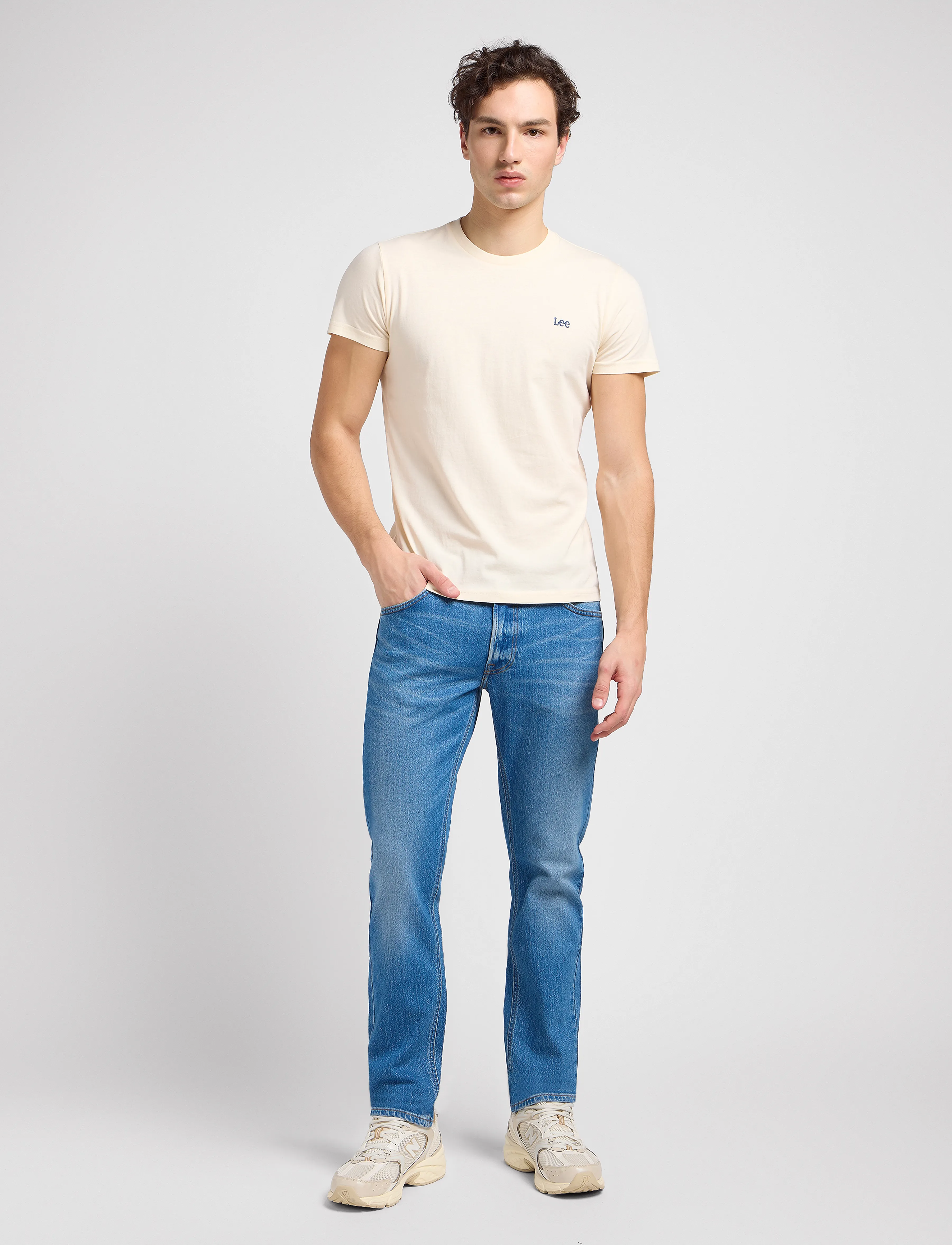 Lee Jeans - Daren Zip Fly - trousers & jeans - indigo vintage - 4