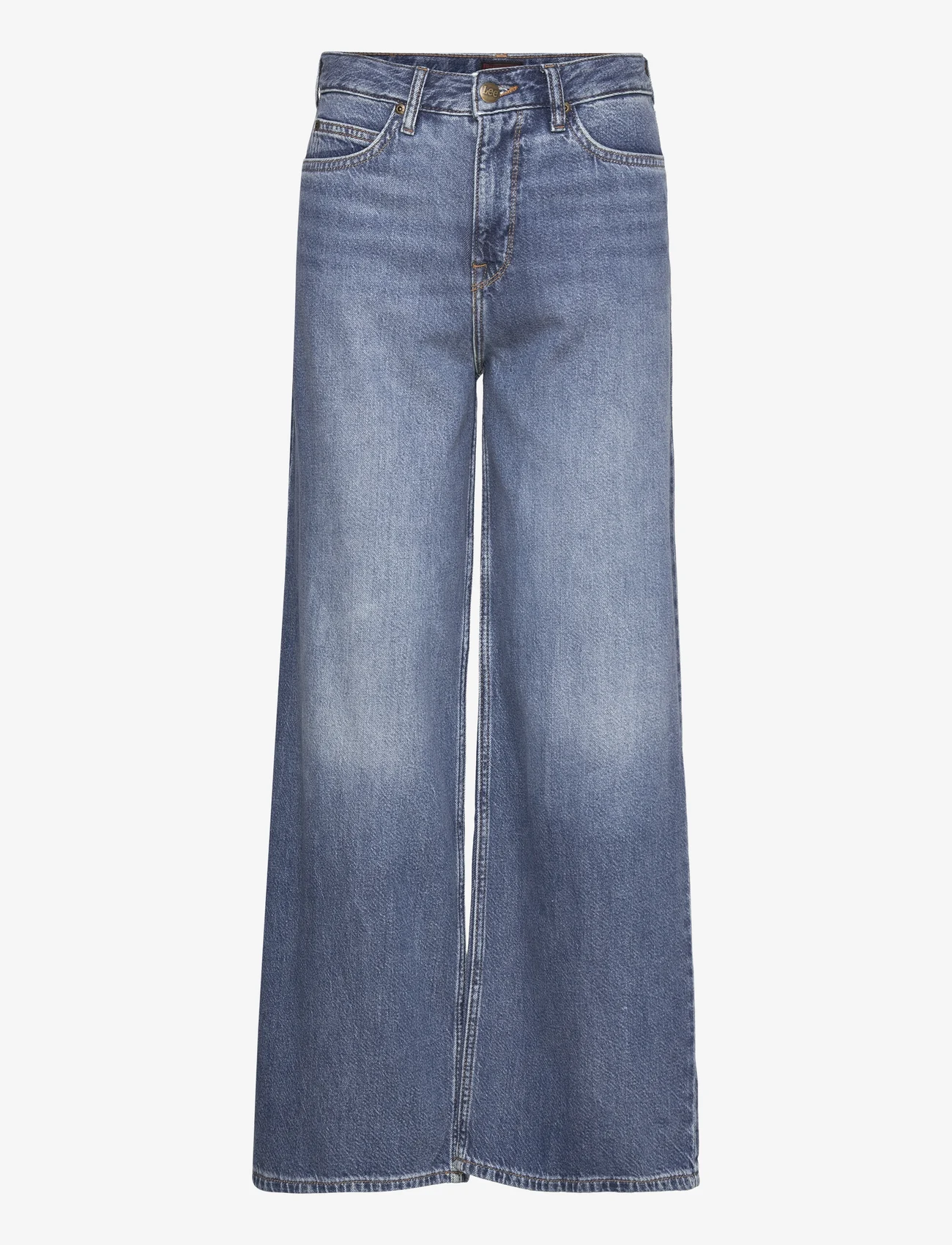 Lee Jeans - STELLA A LINE - wide leg jeans - darkest dawn - 0