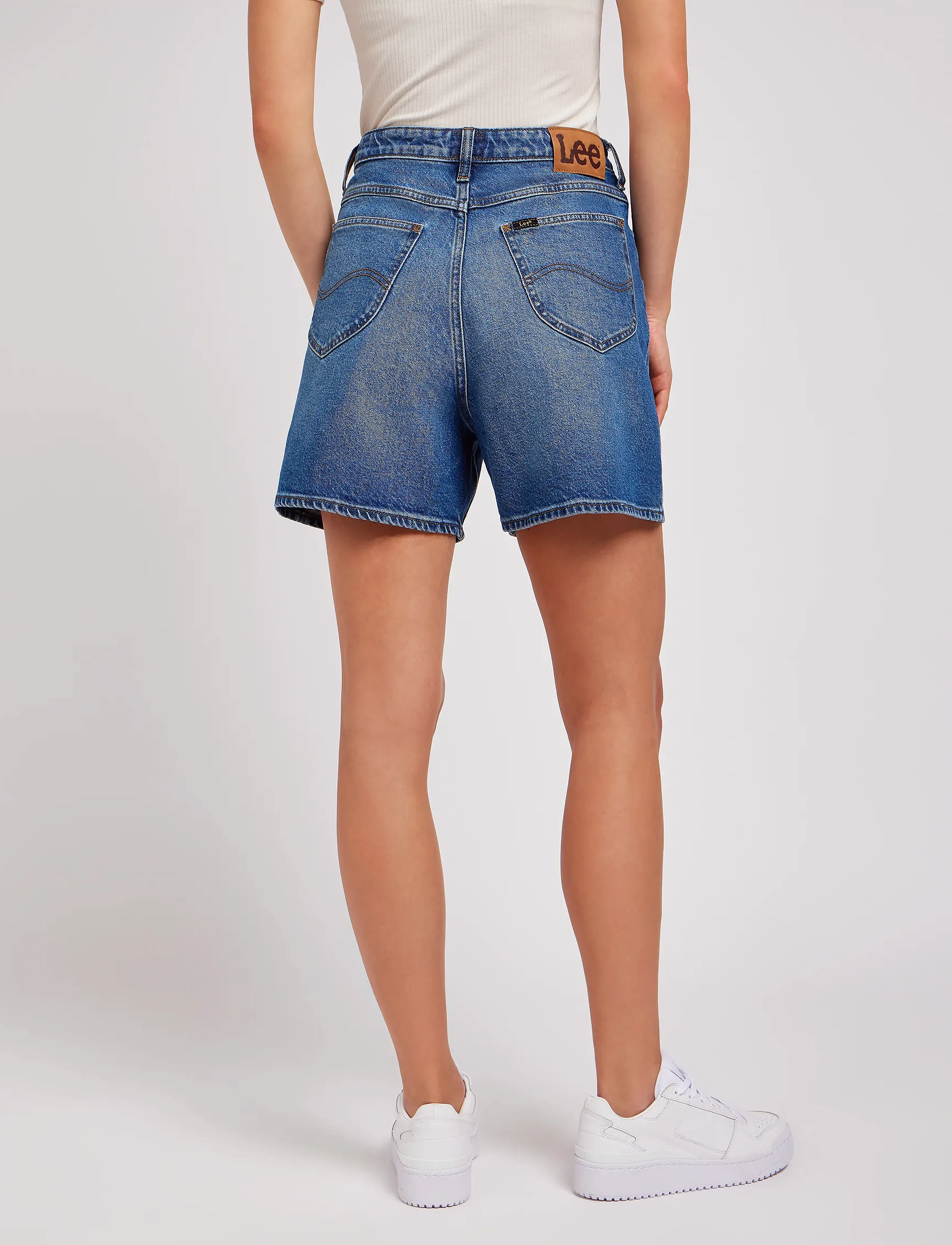 Lee Jeans - STELLA SHORT - facets of blue - 3