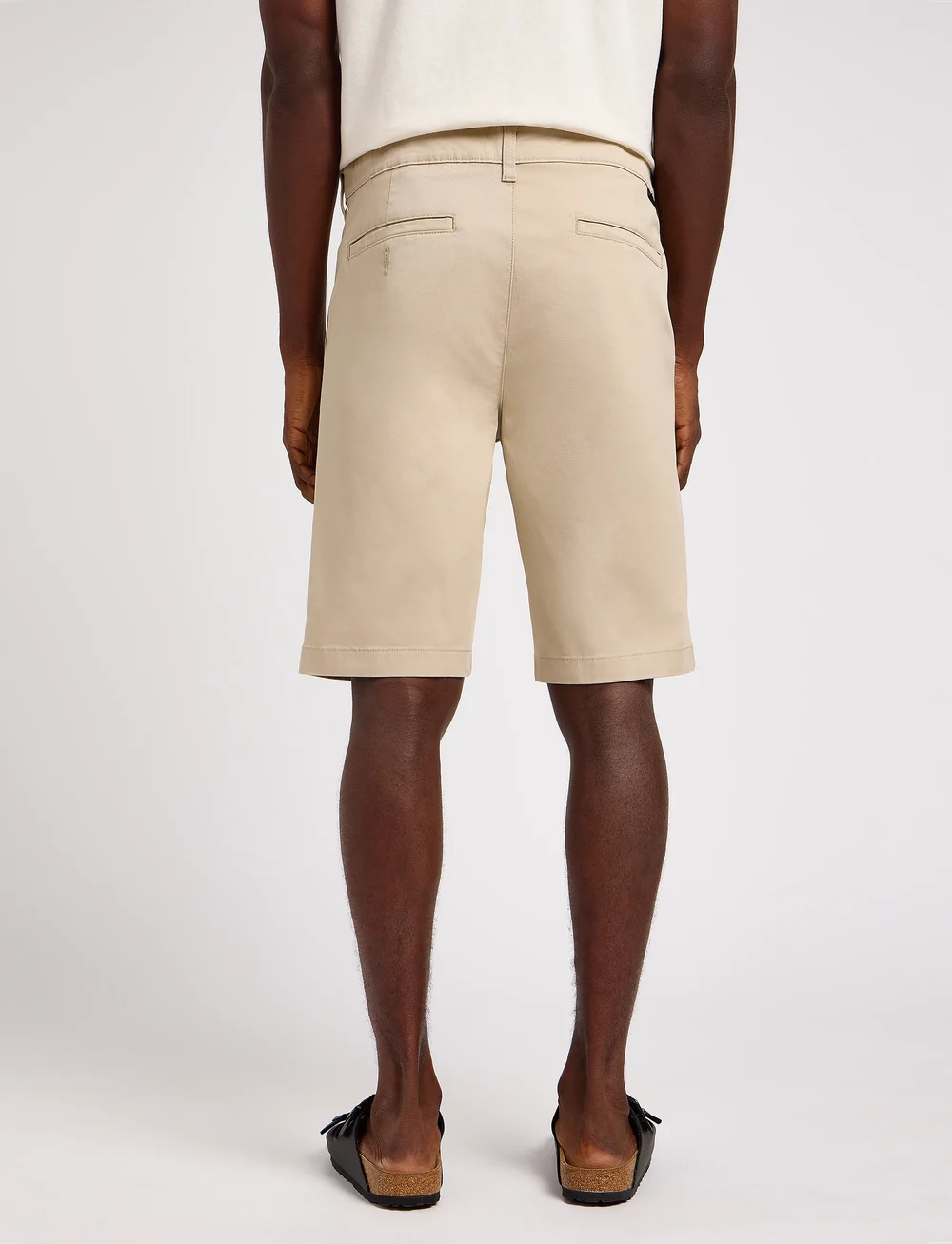 Lee Jeans - Regular Chino Short - chinos shorts - stone - 3