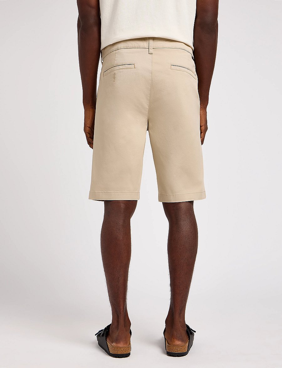 Lee Jeans - Regular Chino Short - chinos shorts - stone - 3