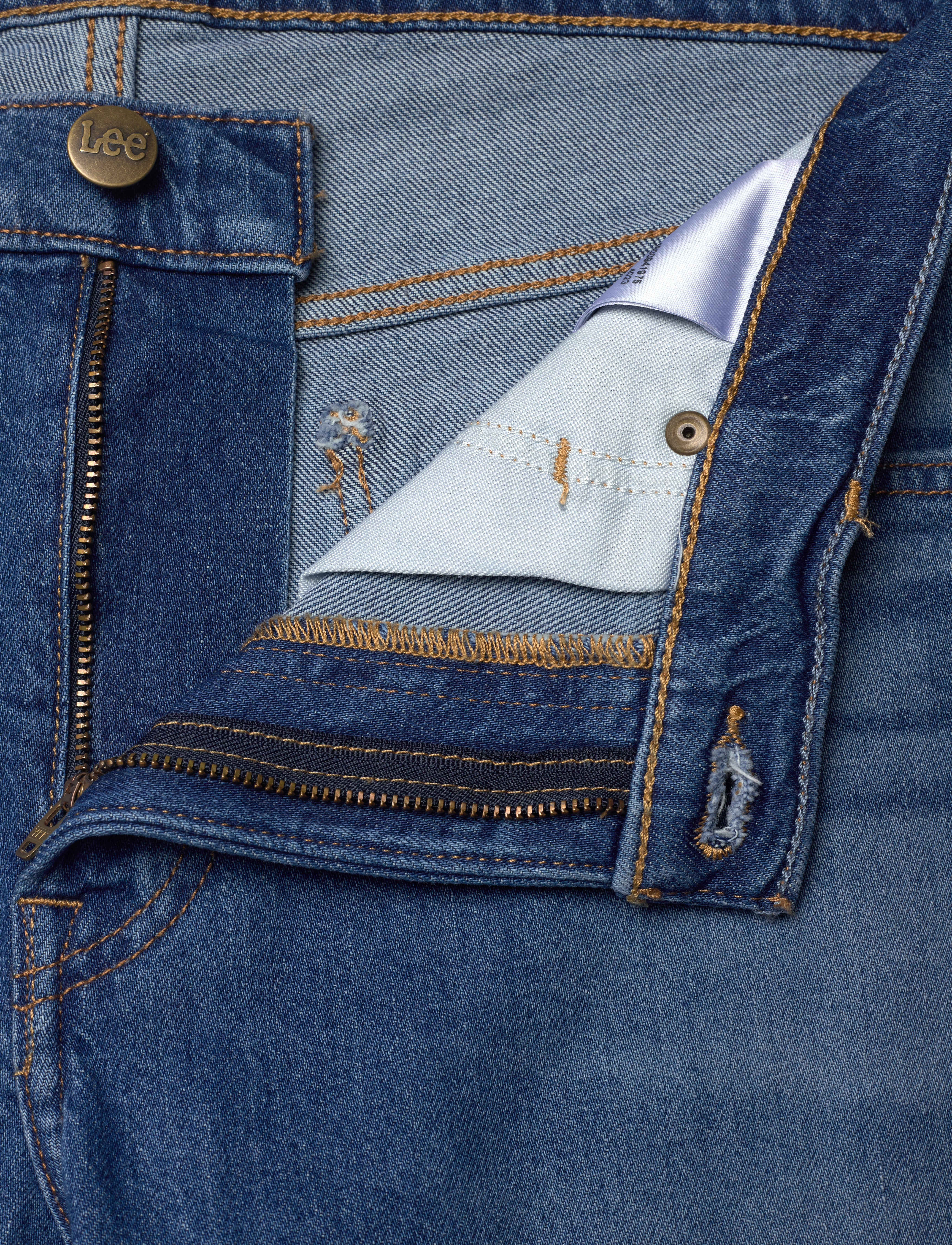Lee Jeans - Daren Zip Fly - bukser & jeans - dark skye - 3