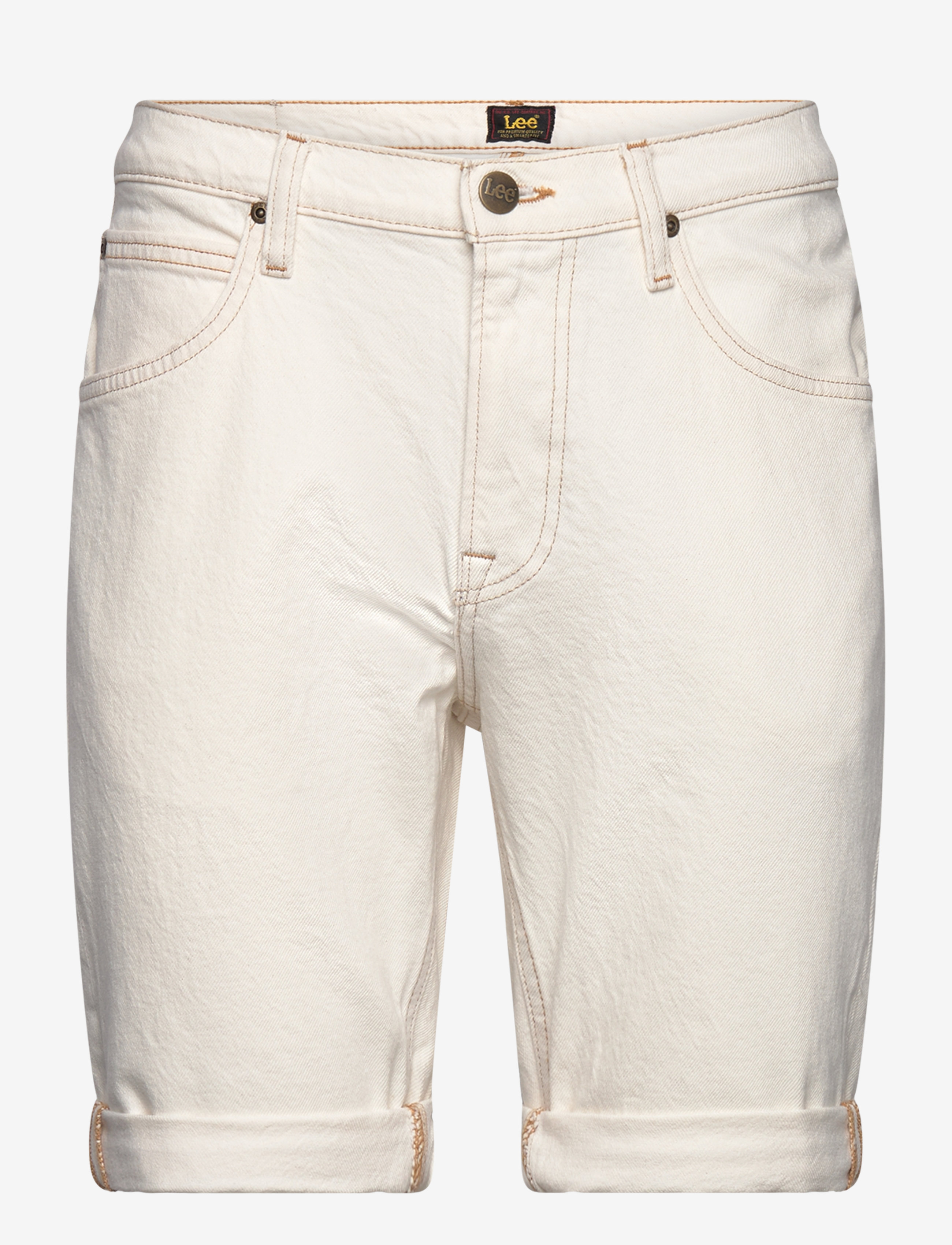 Lee Jeans 5 Pocket Short - Shorts - CLEAN WHITE / cream