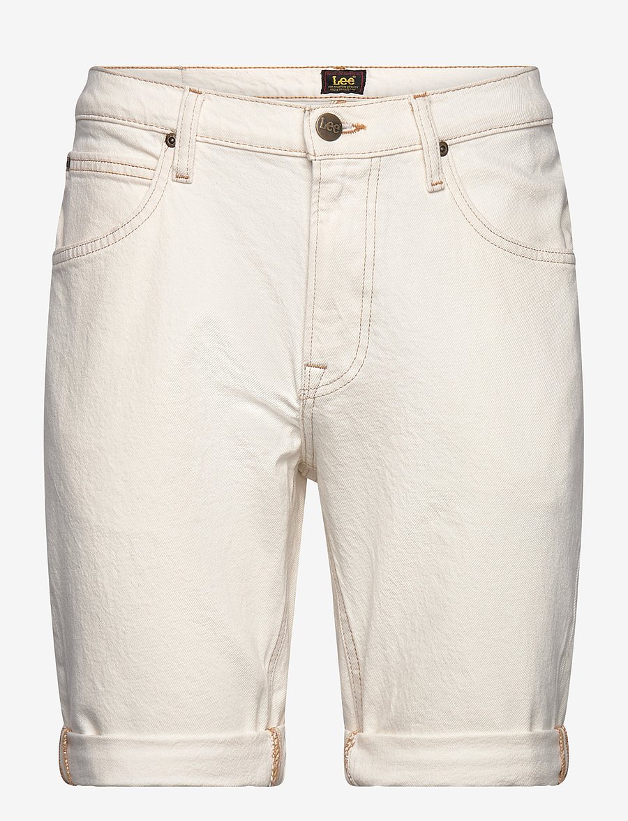 Lee Jeans - 5 Pocket Short - džinsiniai šortai - clean white - 1