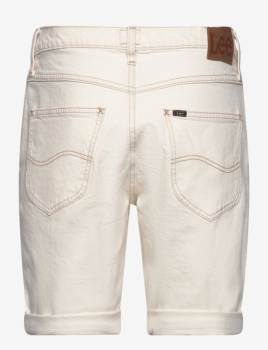 Lee Jeans - 5 Pocket Short - džinsiniai šortai - clean white - 2