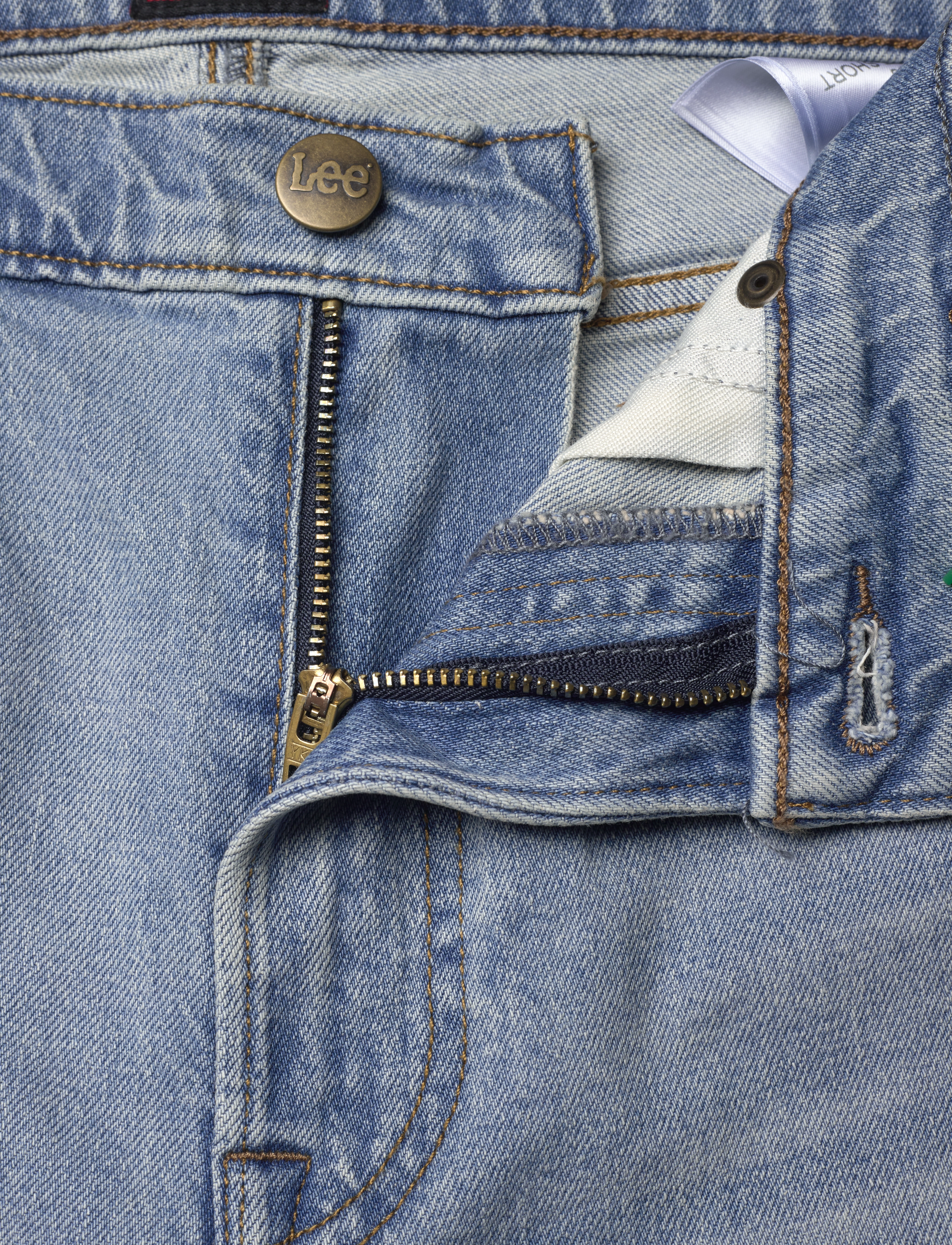 Lee Jeans - 5 Pocket Short - denim shorts - solid blues - 3