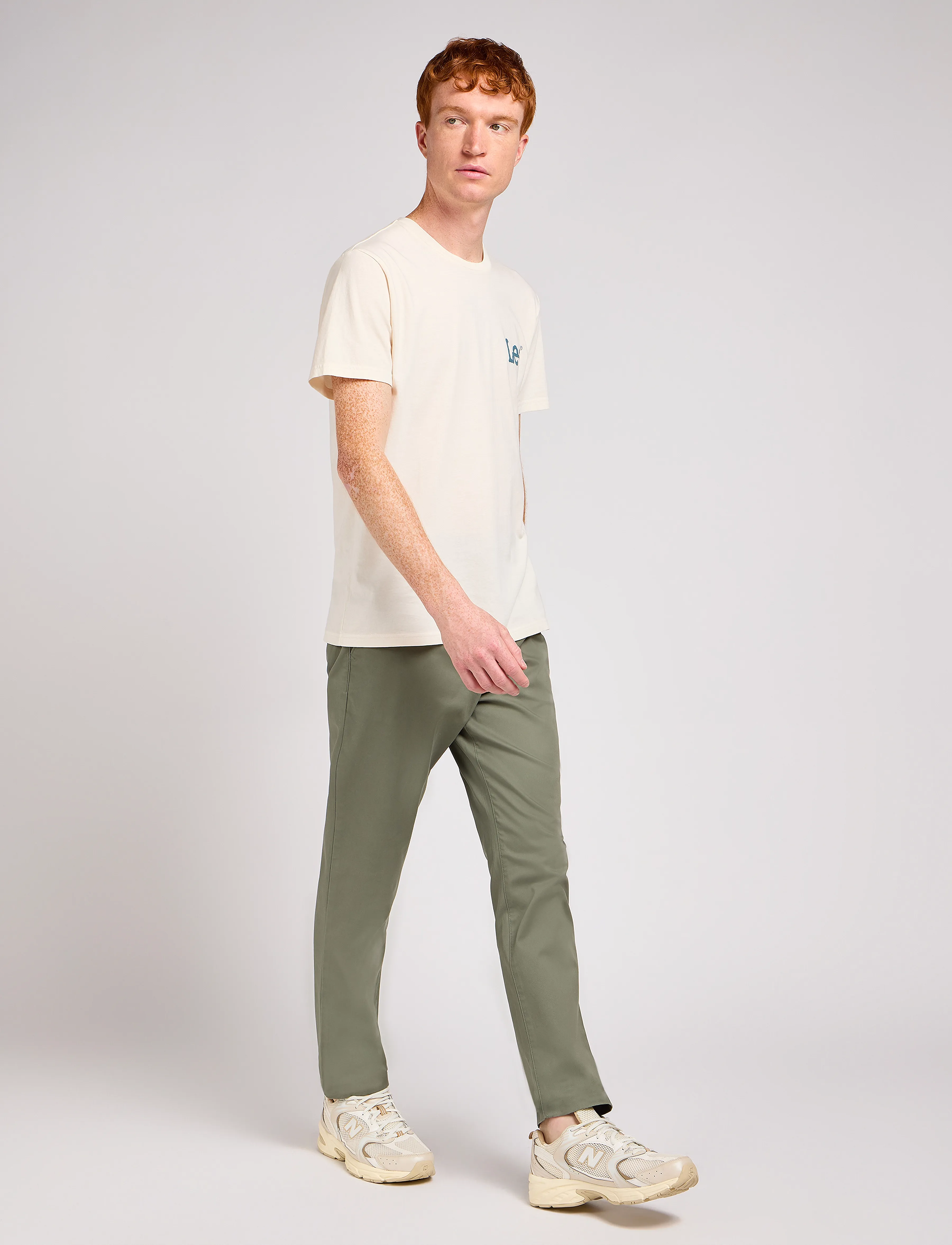 Lee Jeans - Slim Chino - herren - olive grove - 4