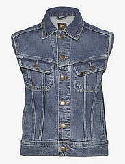Lee Jeans - SLEEVELESS RIDER JKT - denim vests - classic indigo - 0