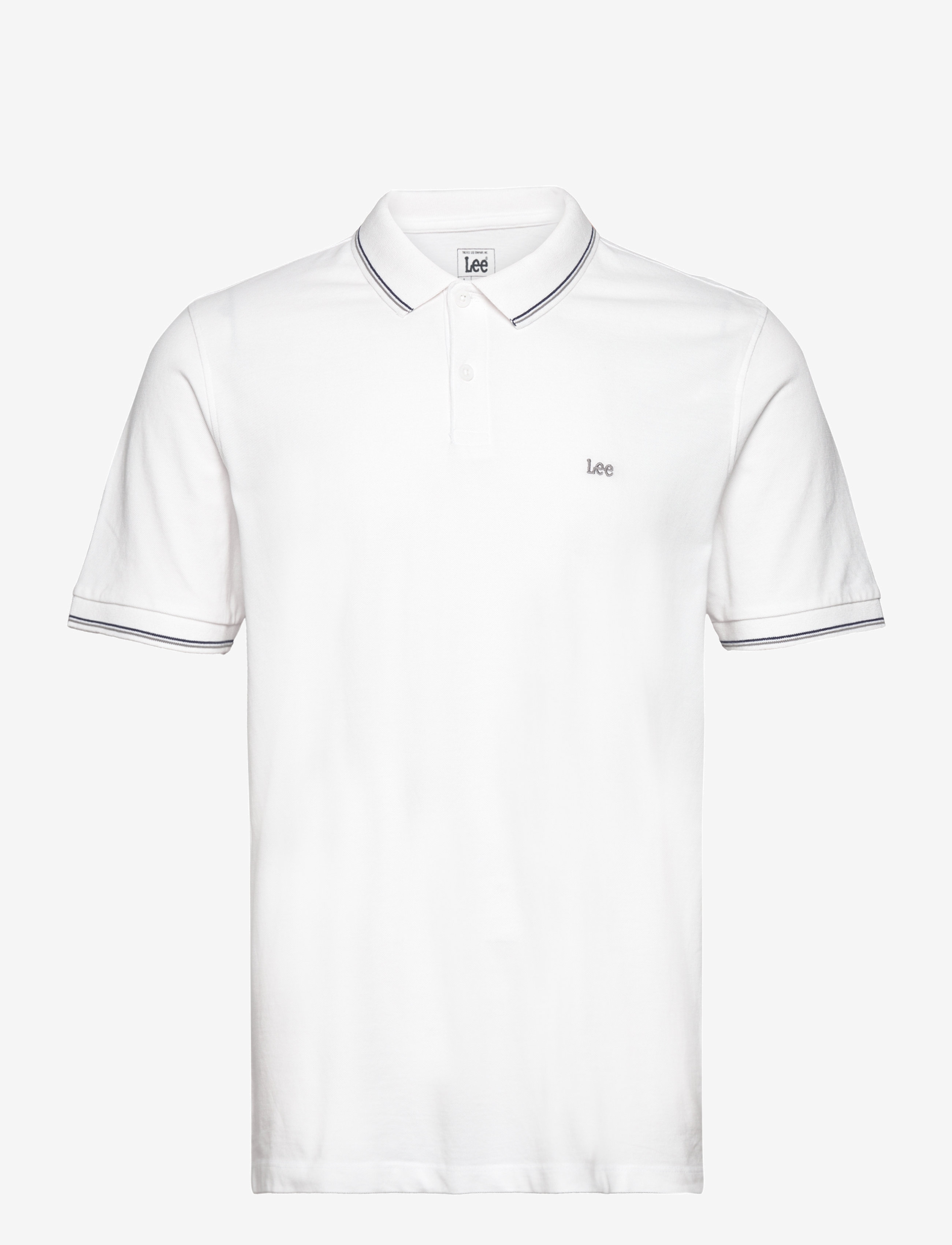 LEE JEANS Pique Polo Weiß - S - Herren