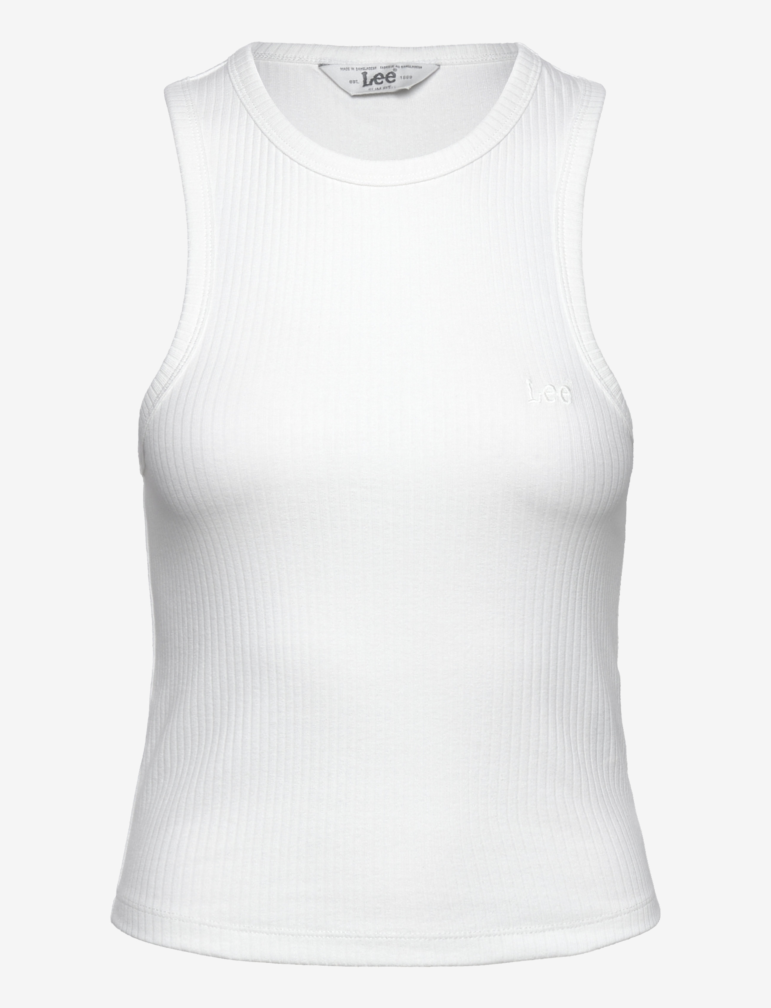 Lee Jeans - Ribbed Tank - ecru - 1