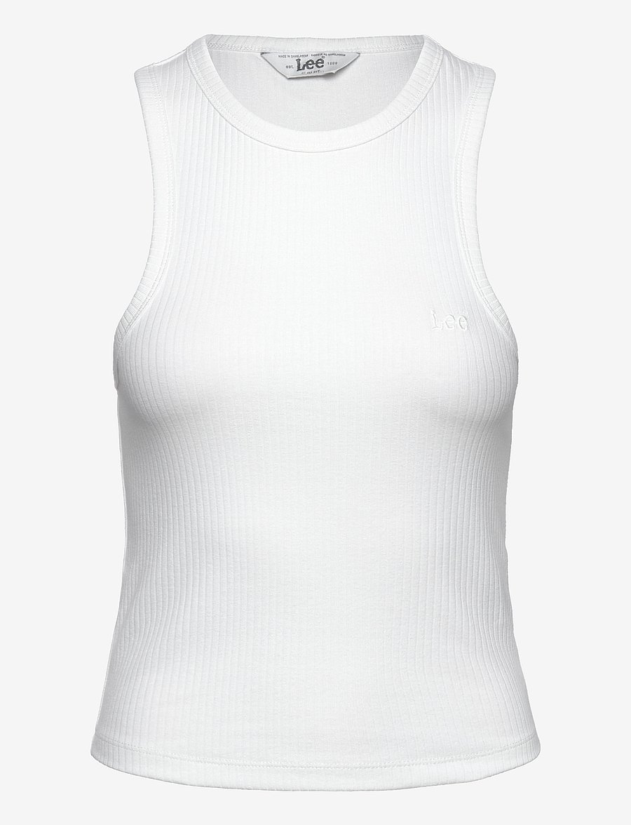 Lee Jeans - Ribbed Tank - ecru - 1