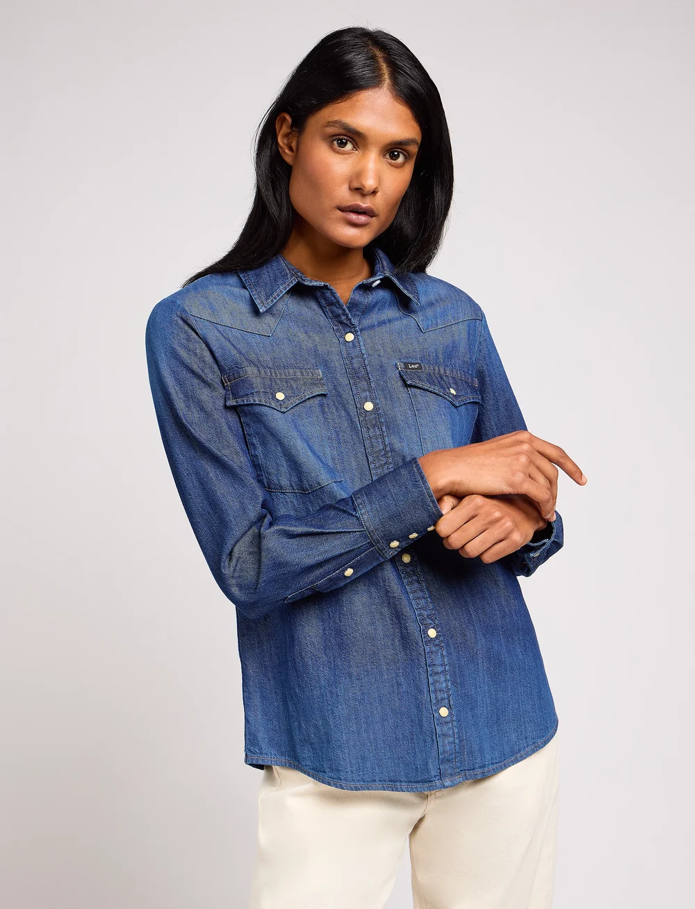 Lee Jeans - REGULAR WESTERN SHIRT - jeansblouses - through the woods - 0