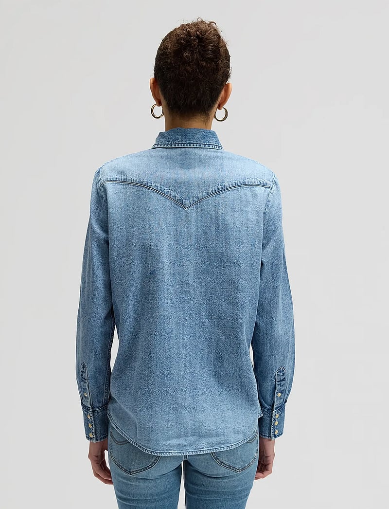 Lee Jeans - REGULAR WESTERN SHIRT - denimskjorter - mt range - 3