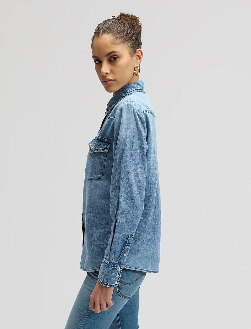 Lee Jeans - REGULAR WESTERN SHIRT - denimskjorter - mt range - 5