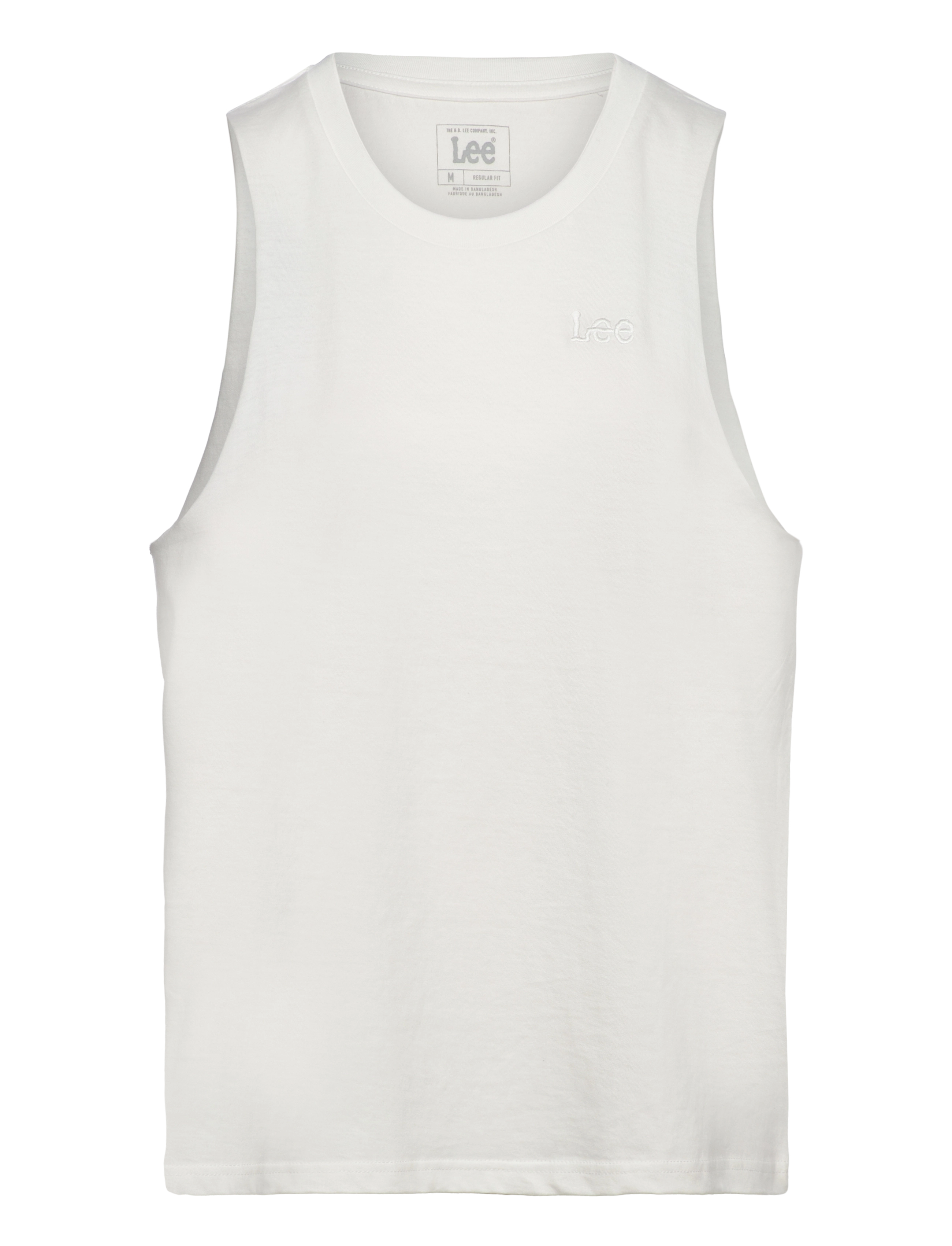 Lee Jeans Festival Tank - Tøj - ECRU / white