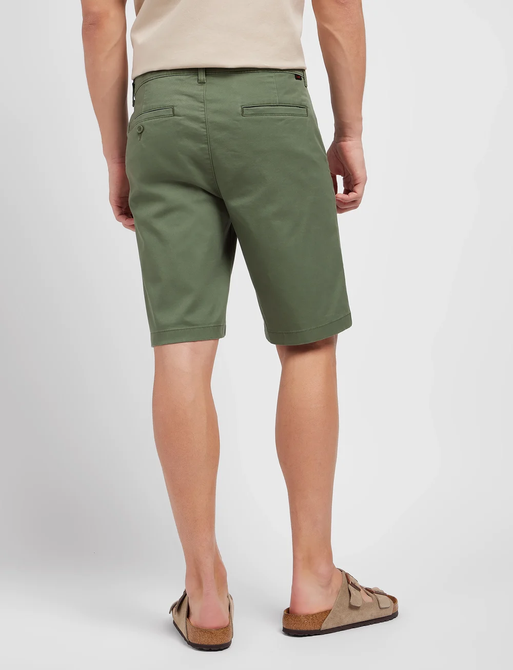 Lee Jeans - Regular Chino Short - chinos shorts - olive grove - 3